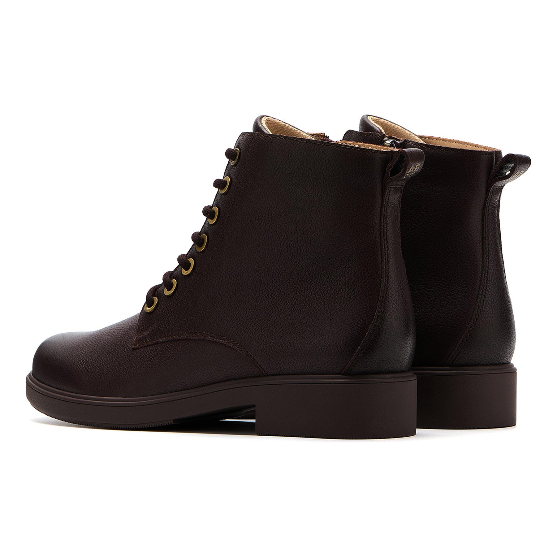 ABEO Footwear Compass Lace Metatarsal Chocolate Leather