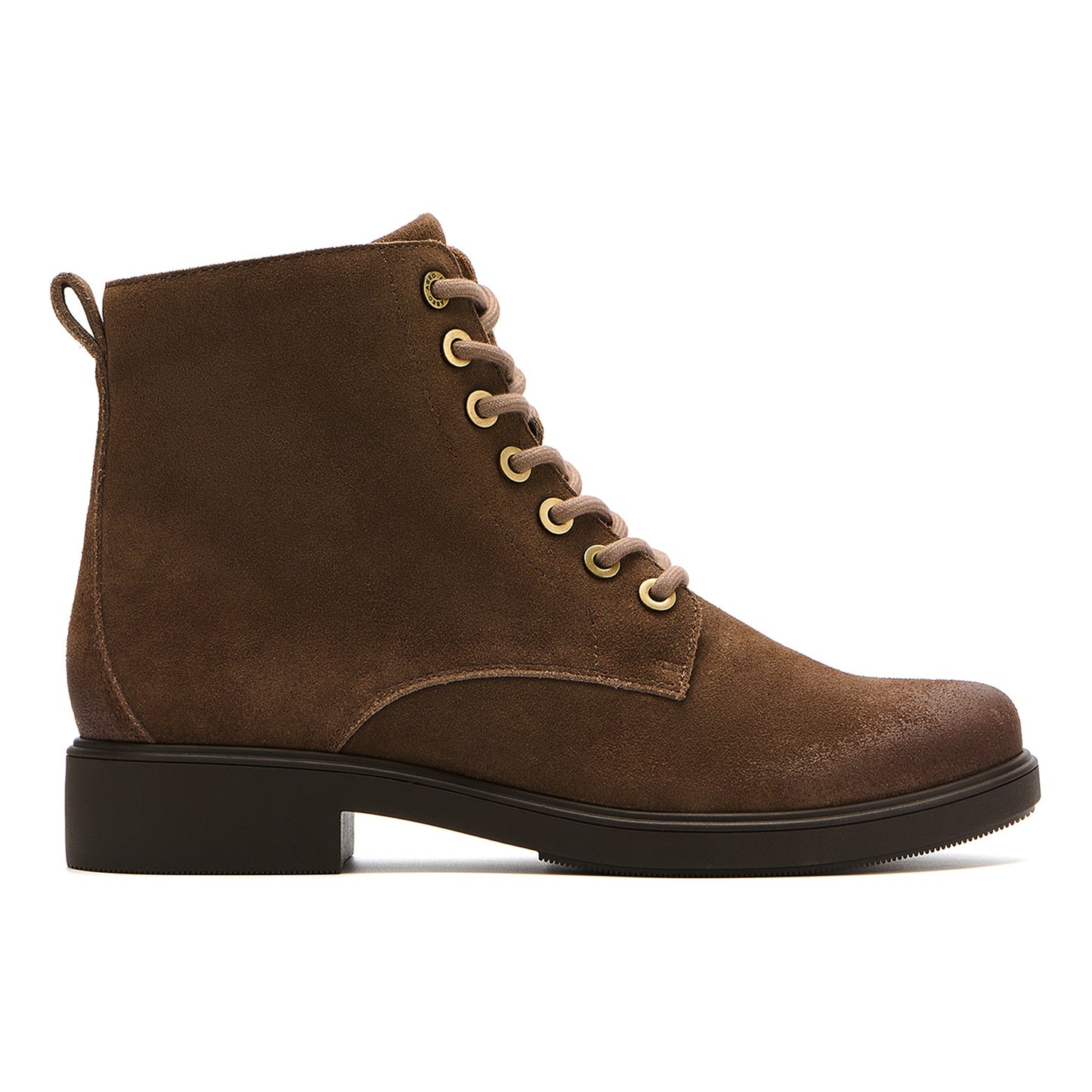 ABEO Footwear Compass Lace Metatarsal Dark Taupe Suede
