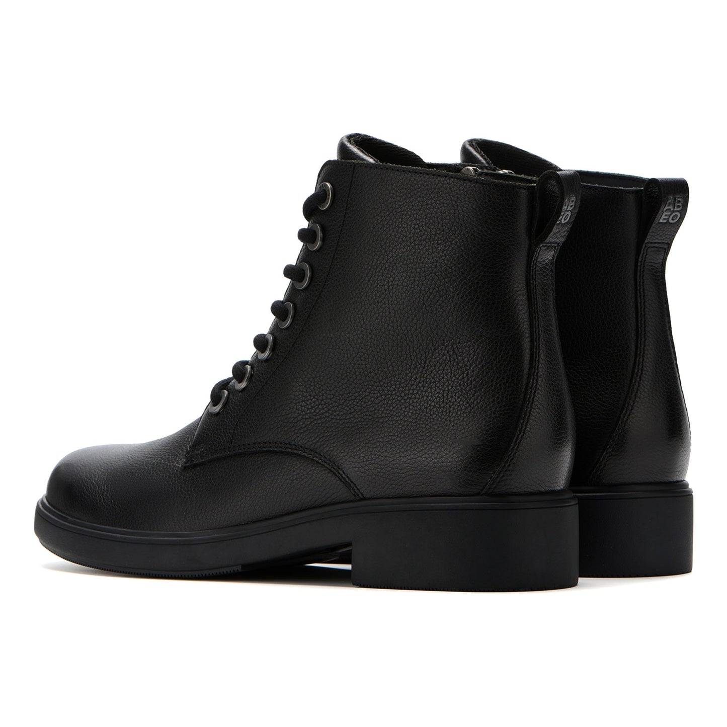 ABEO Footwear Compass Lace Black Leather