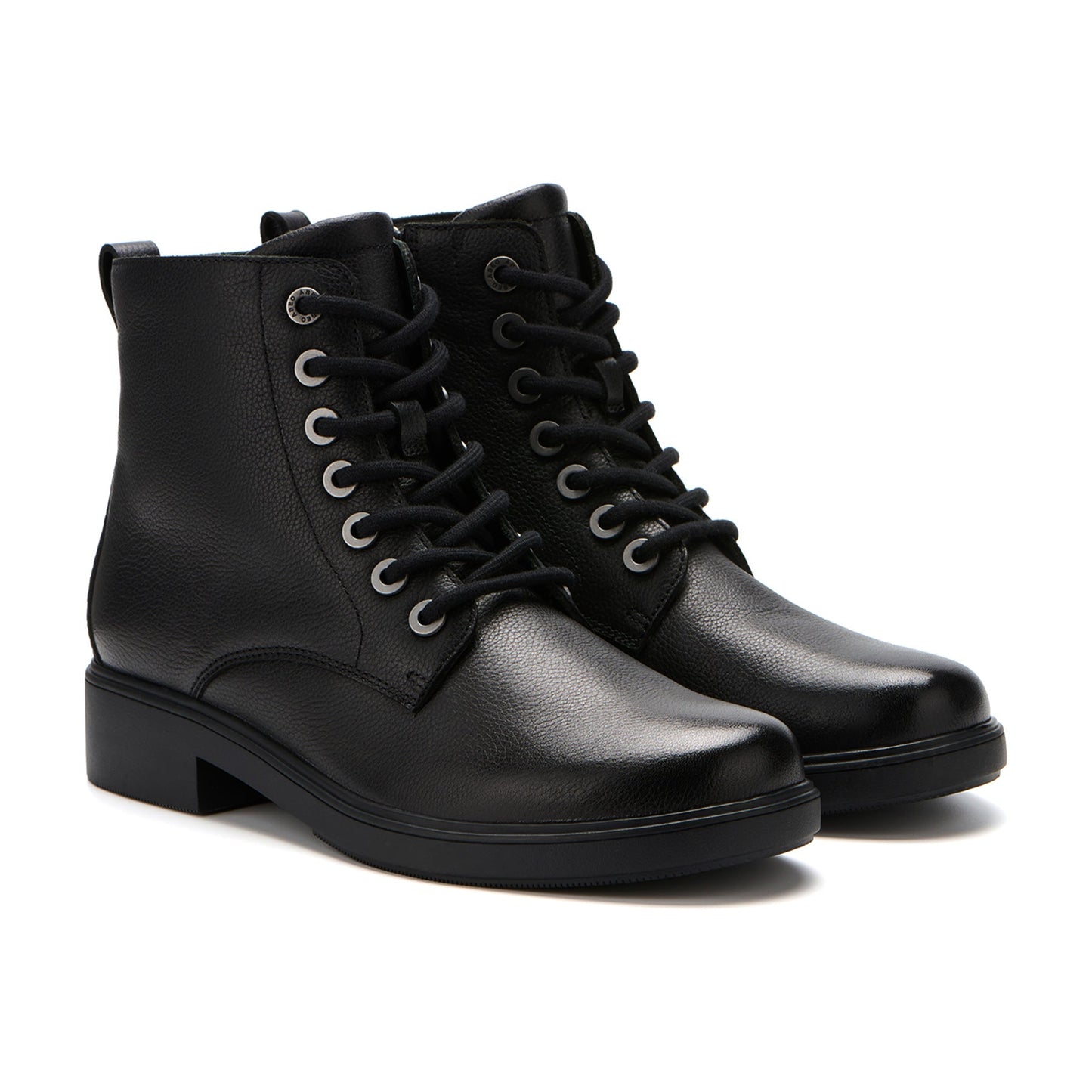 ABEO Footwear Compass Lace Black Leather
