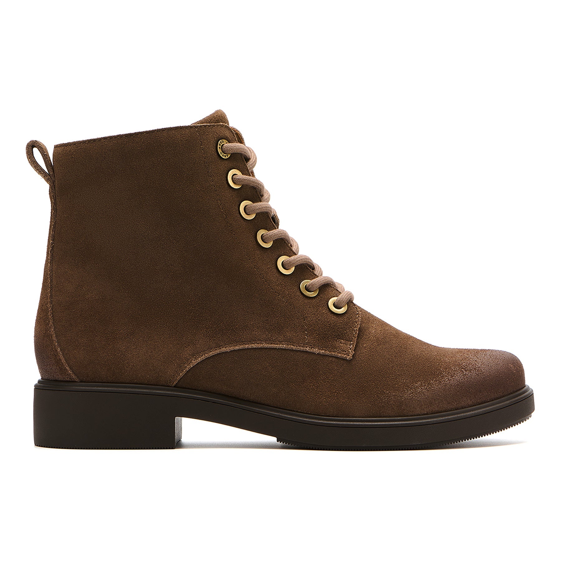 ABEO Footwear Compass Lace Dark Taupe Suede