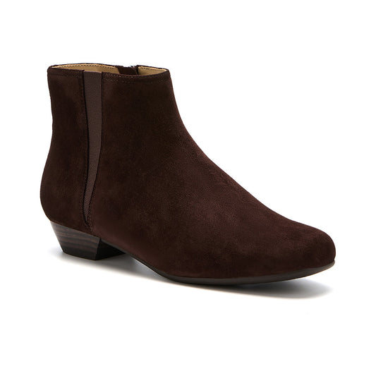 ABEO Footwear Via Boot Metatarsal Chocolate Suede