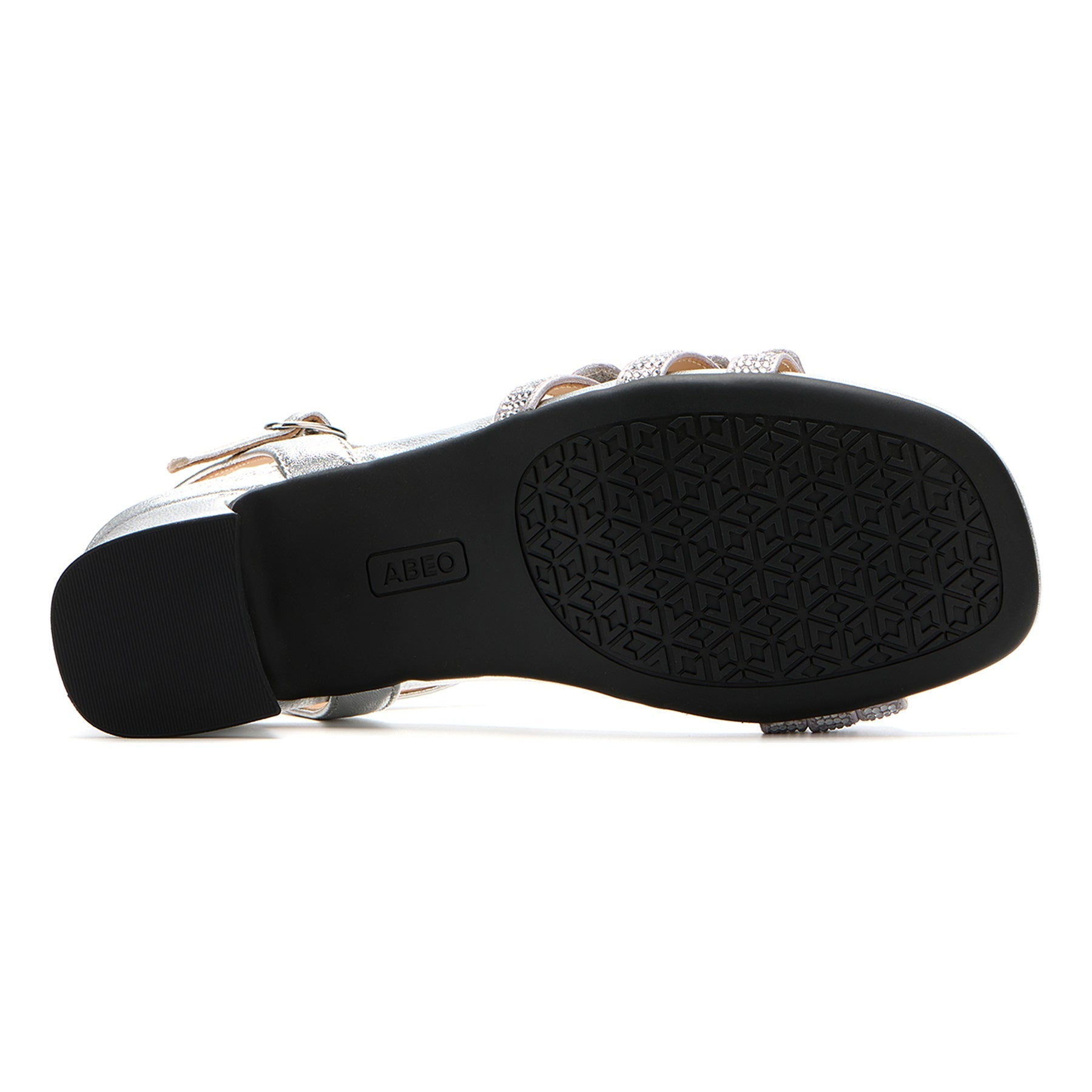 ABEO Footwear Avenue Ankle Metatarsal Silver Sparkle