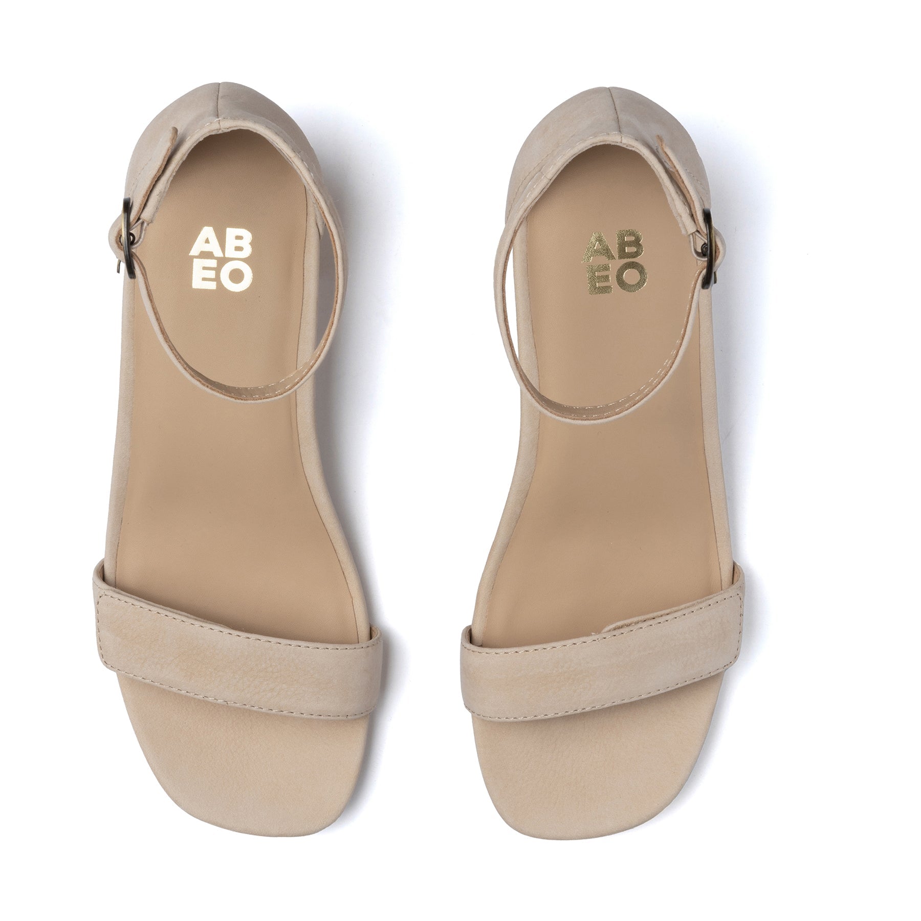 ABEO Footwear Avenue Strap Metatarsal Cuban Sand Leather