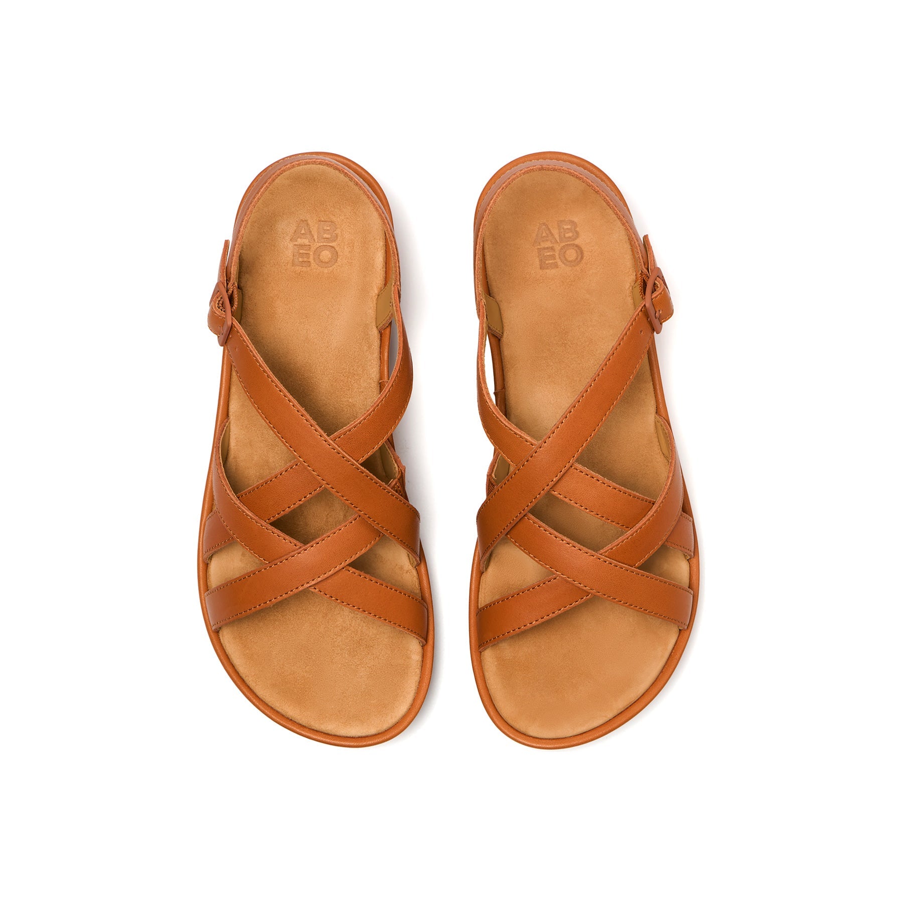 ABEO Footwear Soleil Cross Pecan