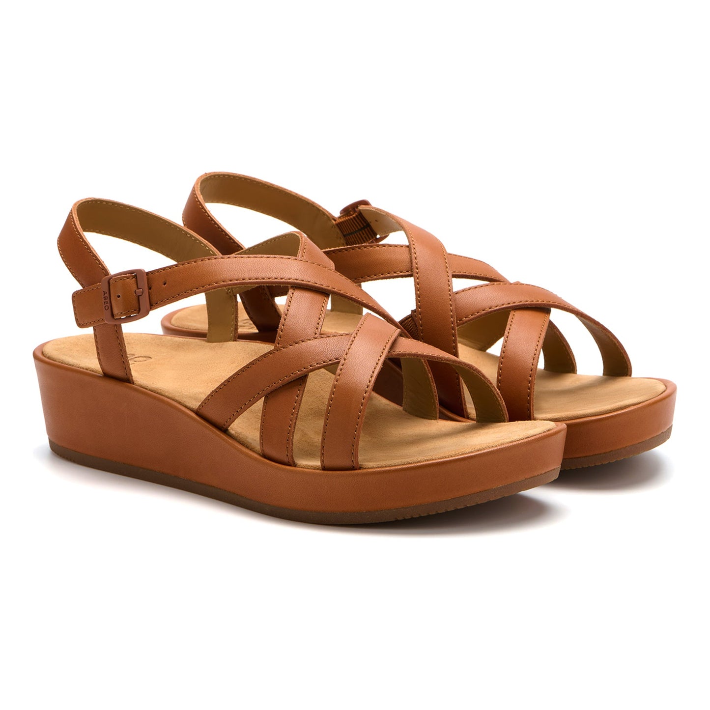 ABEO Footwear Soleil Cross Pecan