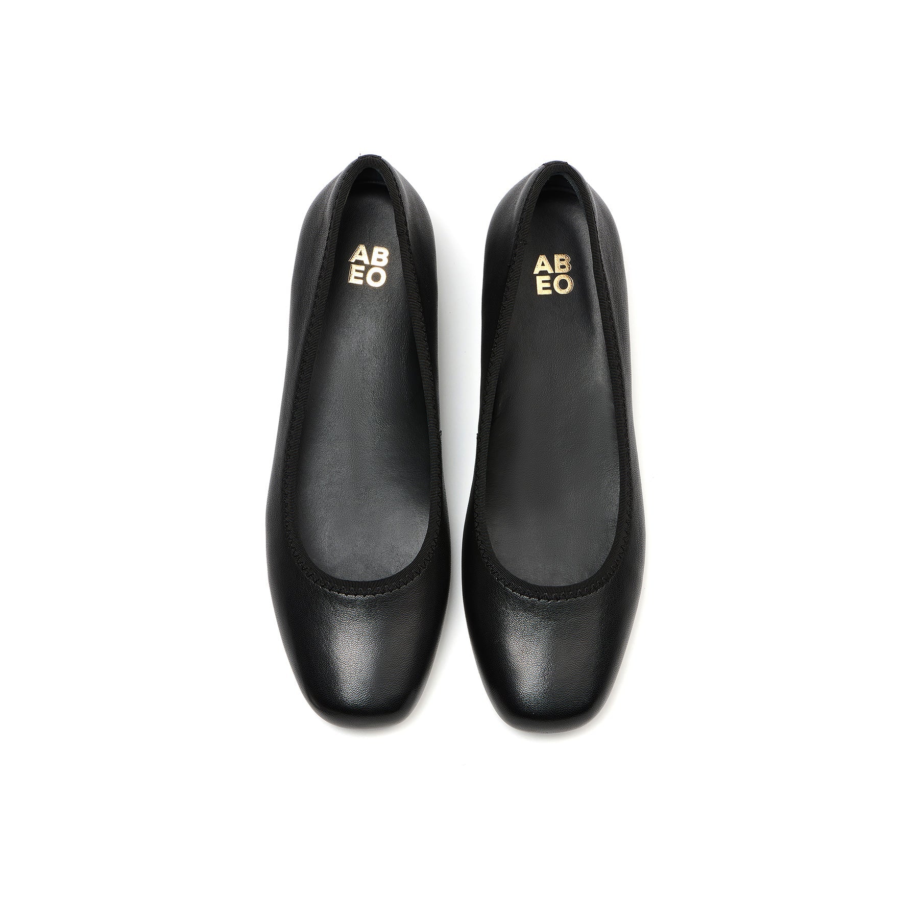ABEO Footwear Via Pump Black Leather