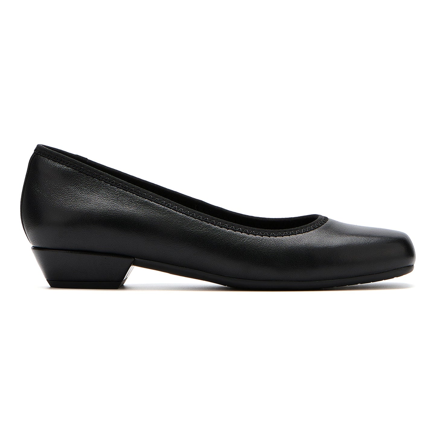 ABEO Footwear Via Pump Black Leather