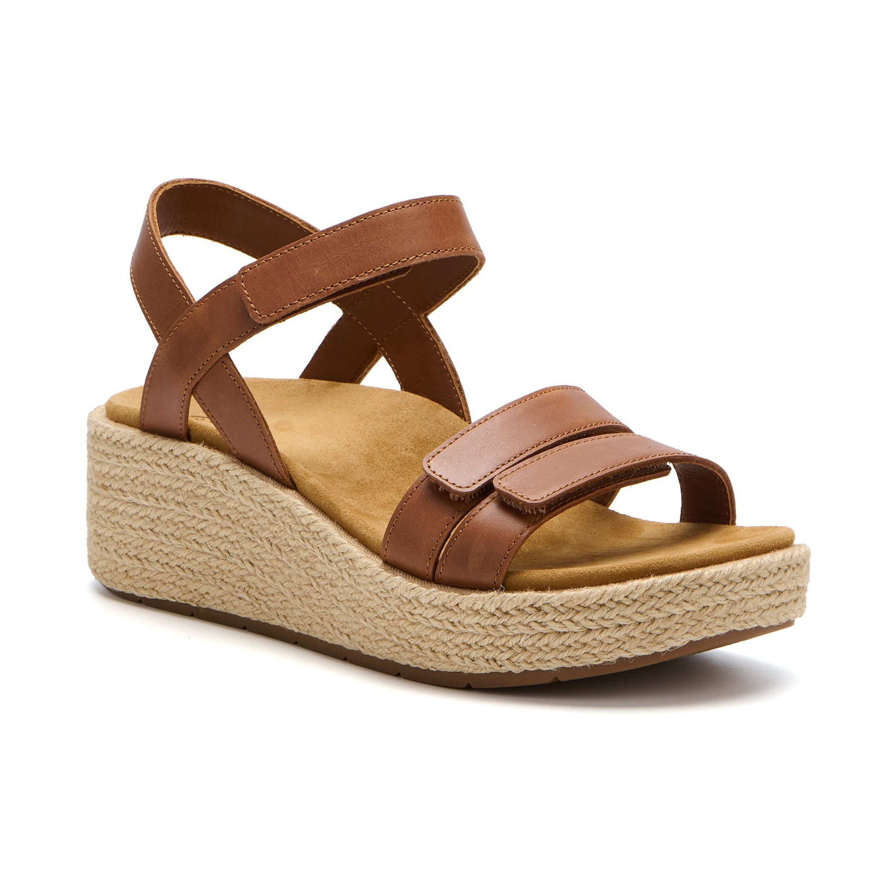 ABEO Footwear Solstice Strap Caramel