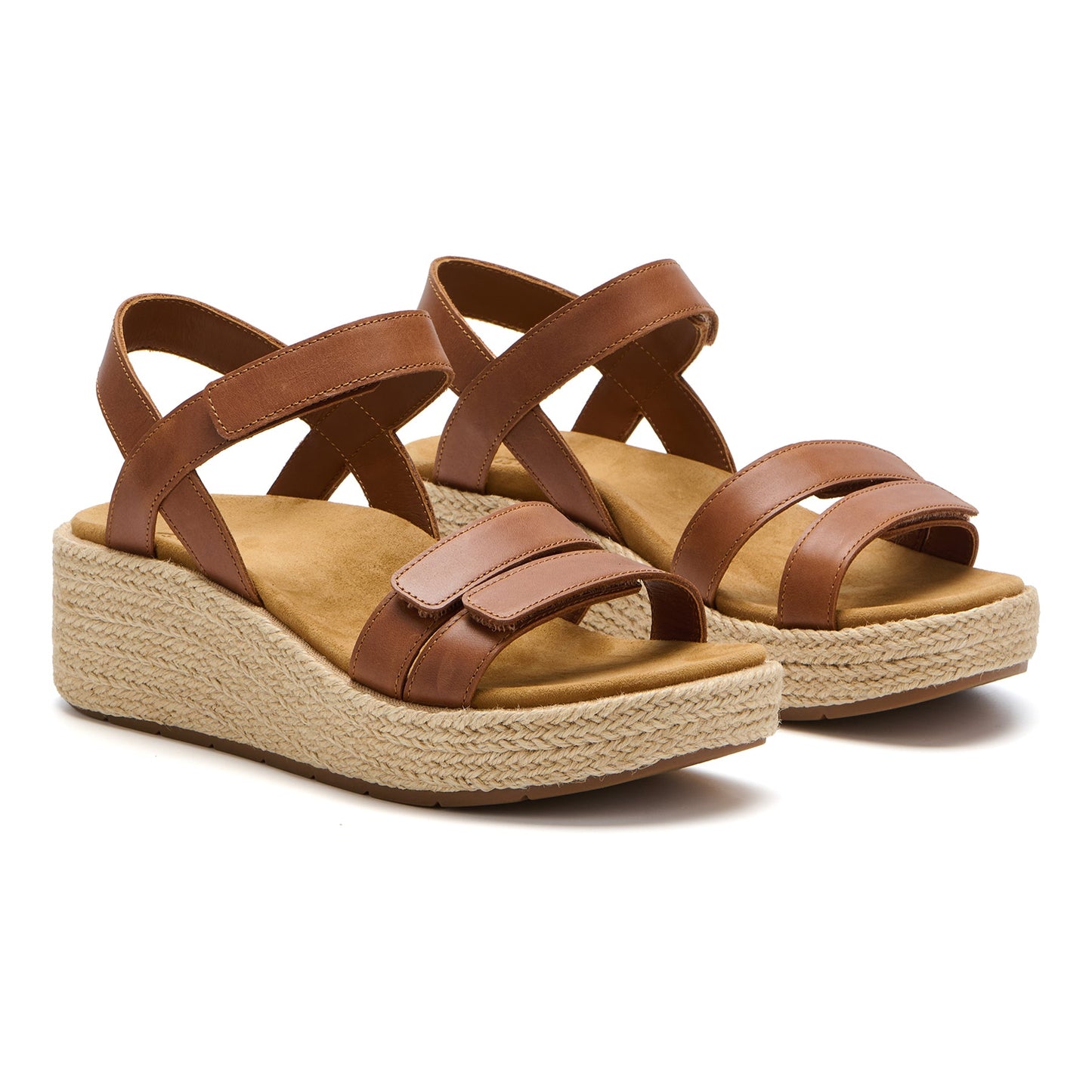 ABEO Footwear Solstice Strap Caramel