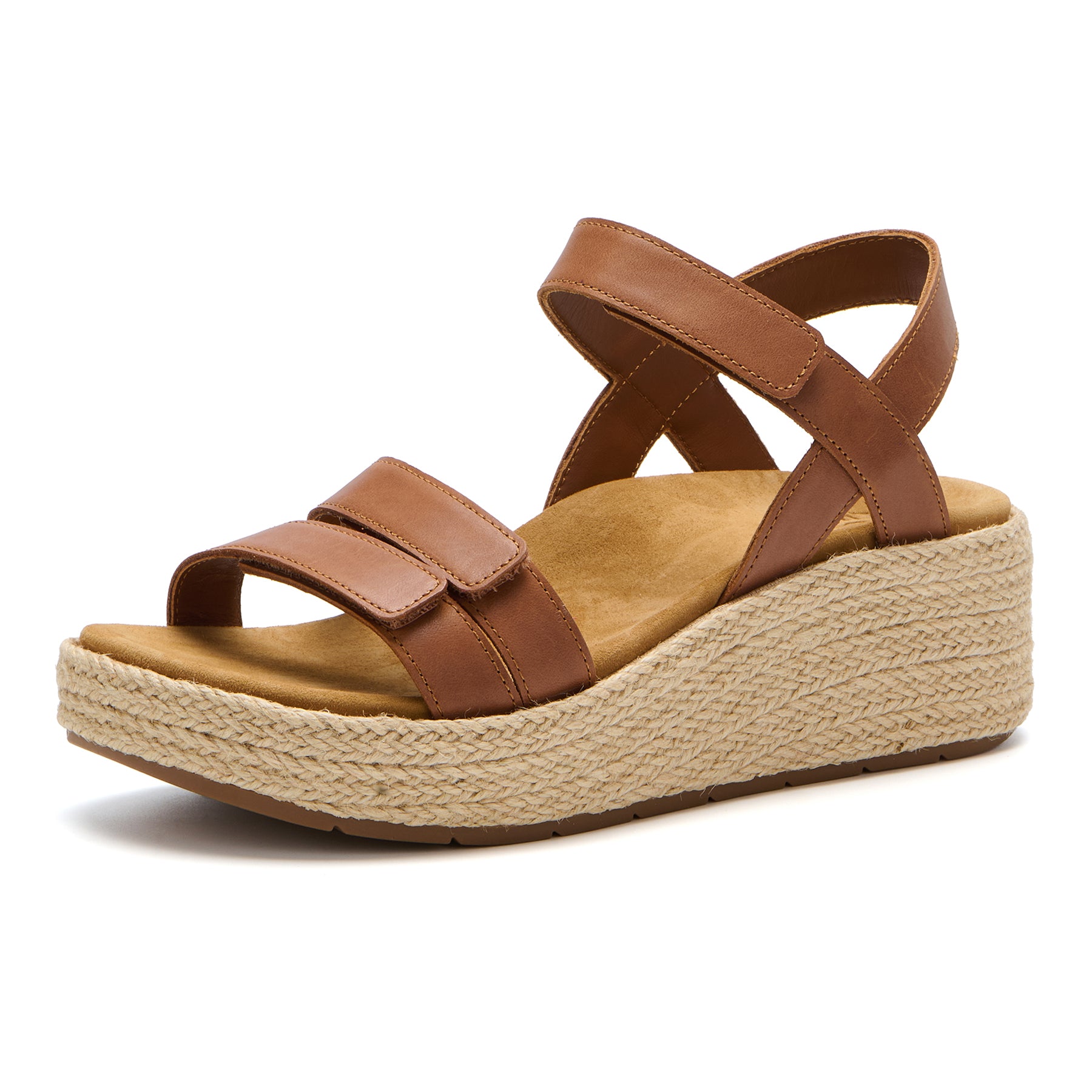 ABEO Footwear Solstice Strap Caramel