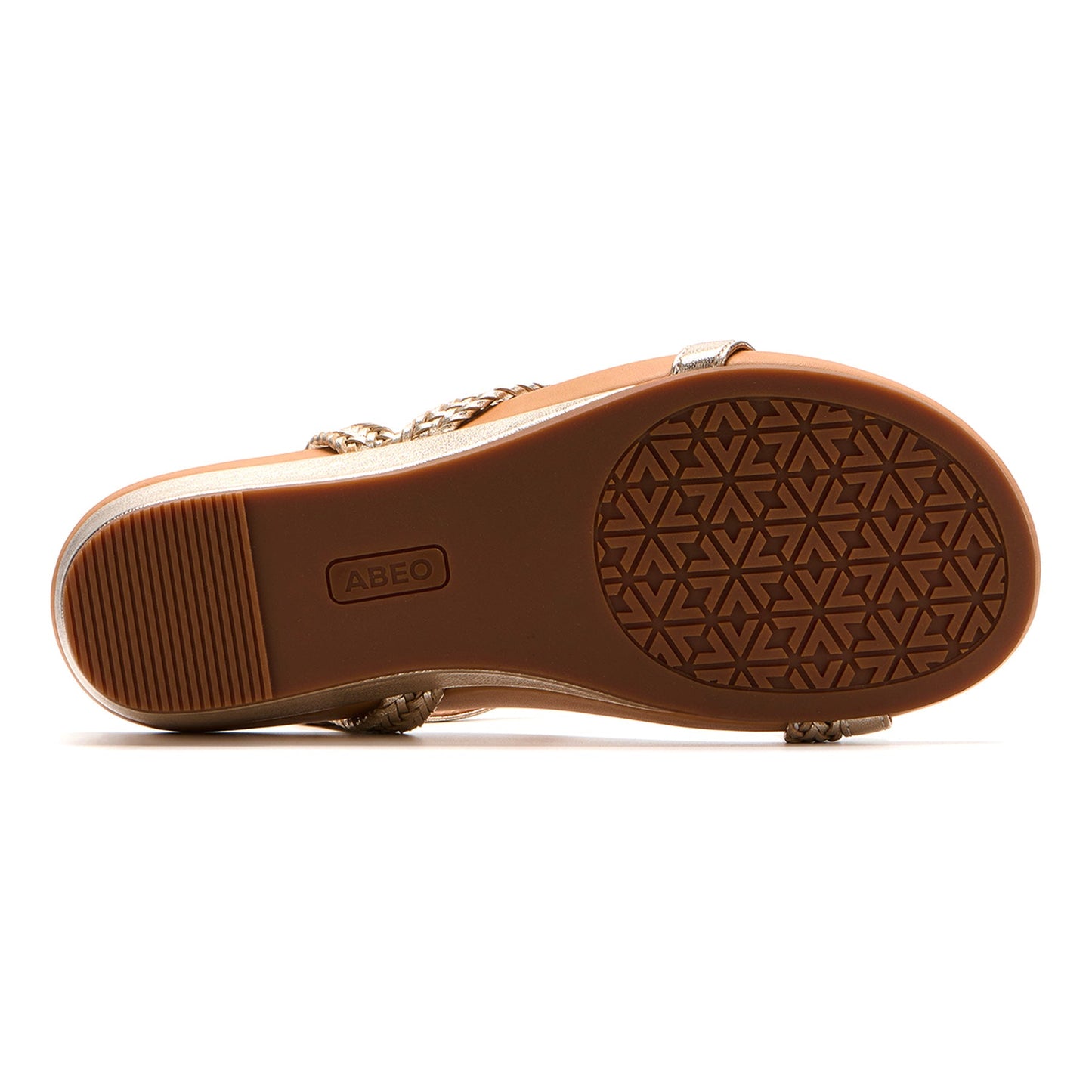 ABEO Footwear Riviera II Thin Metatarsal Light Gold