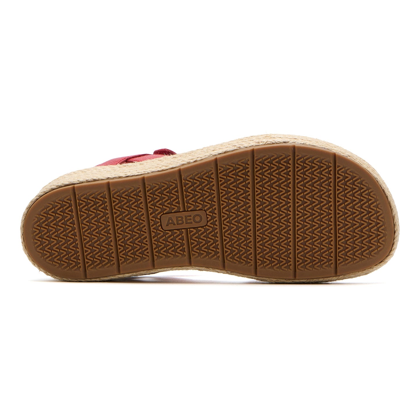 ABEO Footwear Solstice Strap Red