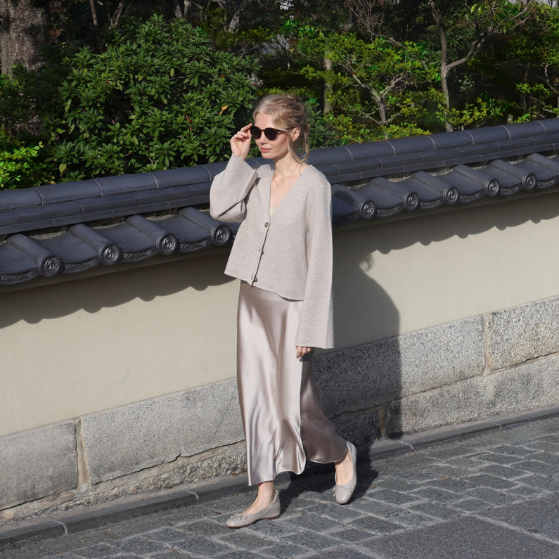 ABEO Footwear Cadence Bow Taupe