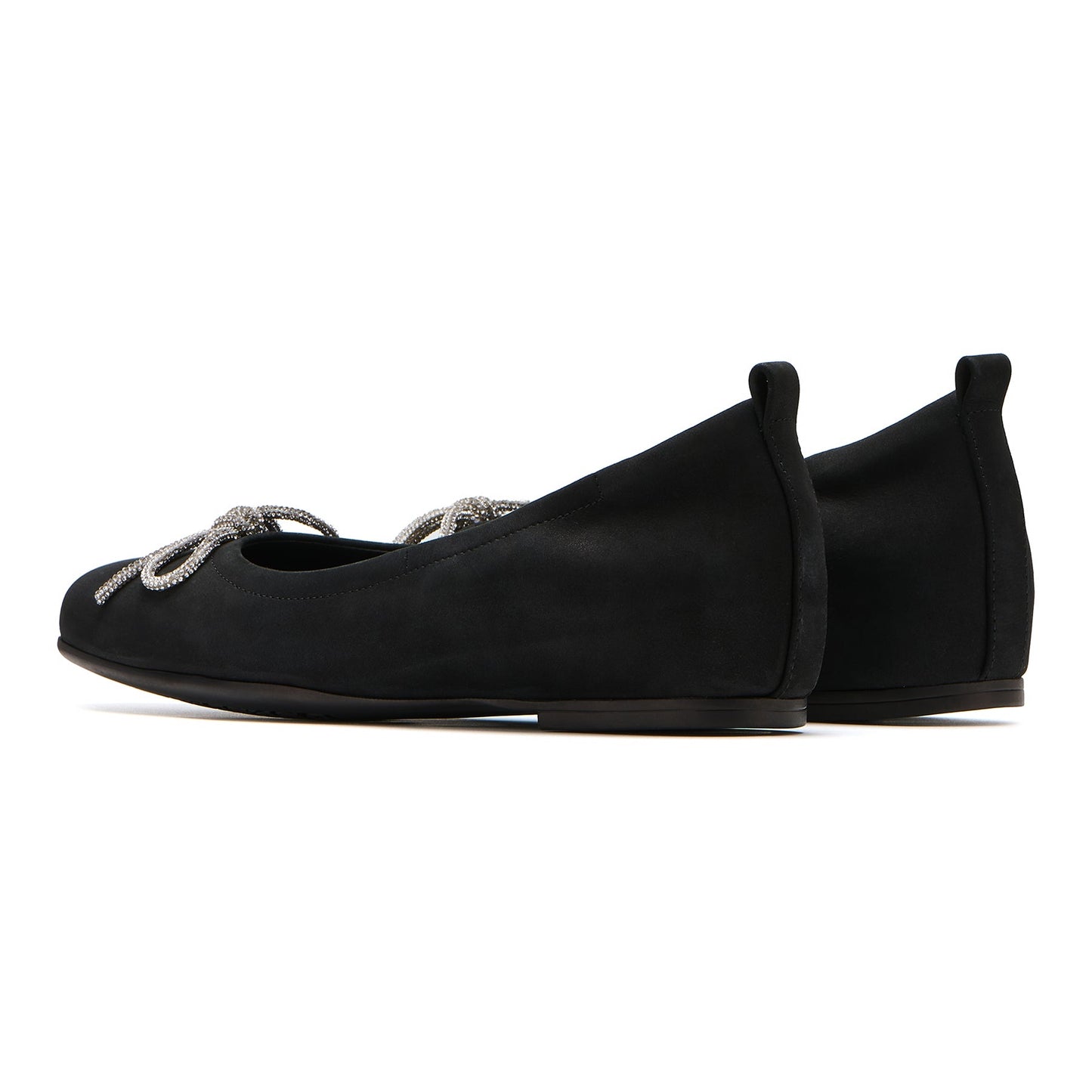 ABEO Footwear Cadence Bow Black Sparkle
