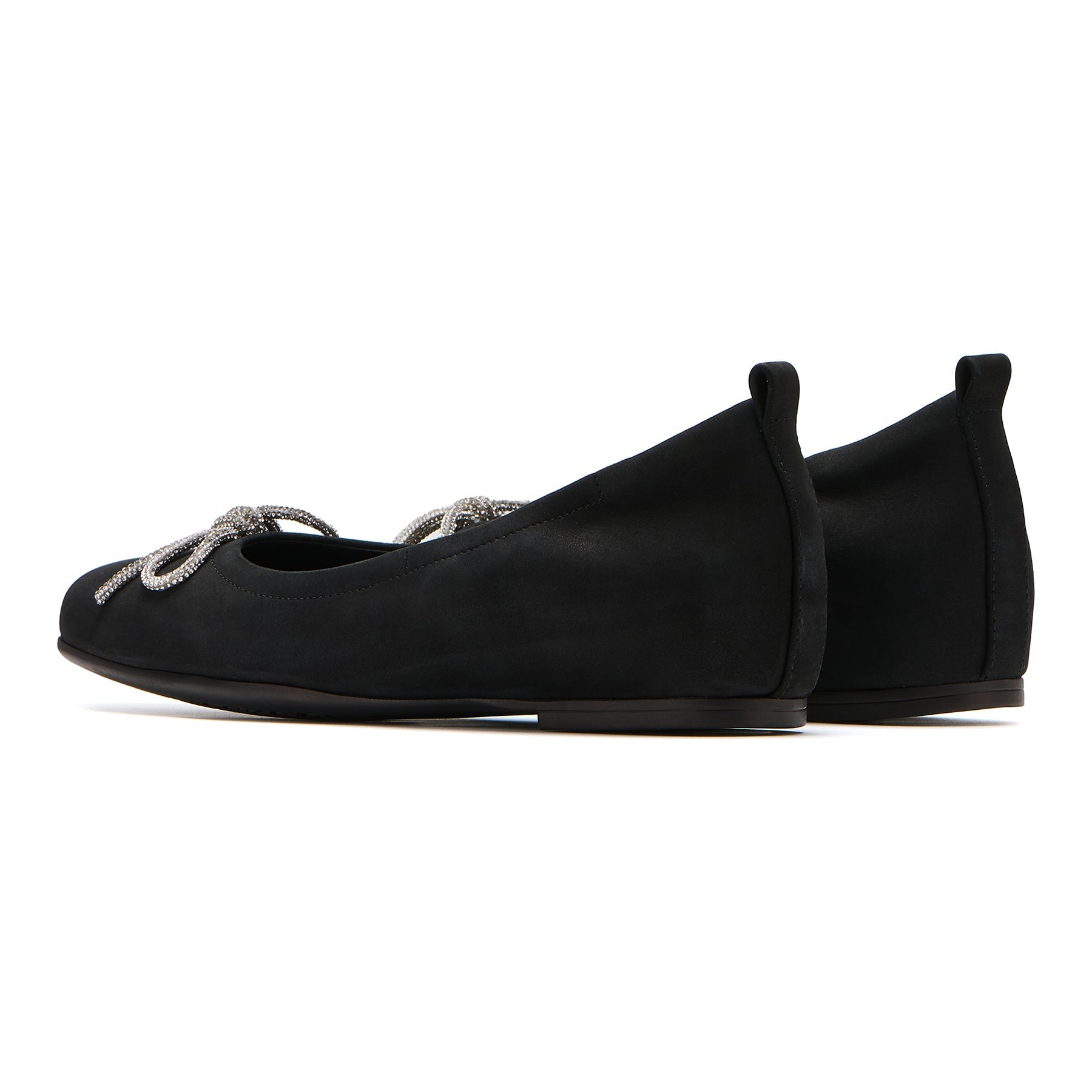 ABEO Footwear Cadence Bow Black Sparkle