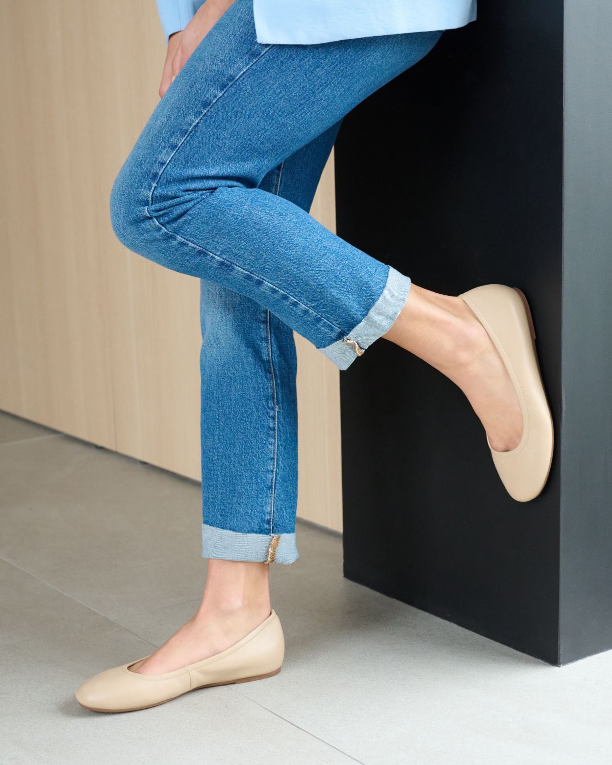 ABEO Footwear Promenade Flat Mint
