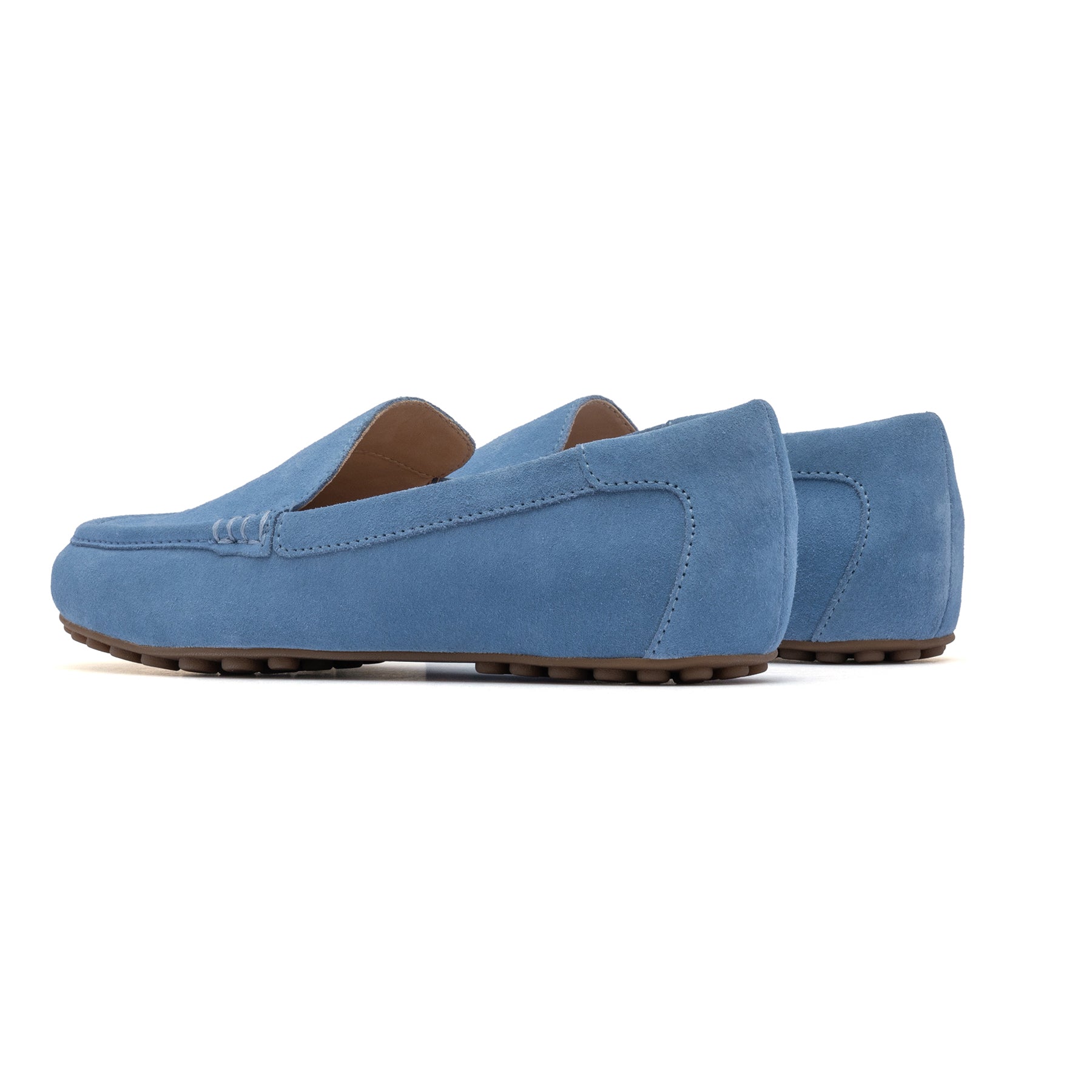 ABEO Footwear Harbor Faded Denim Suede