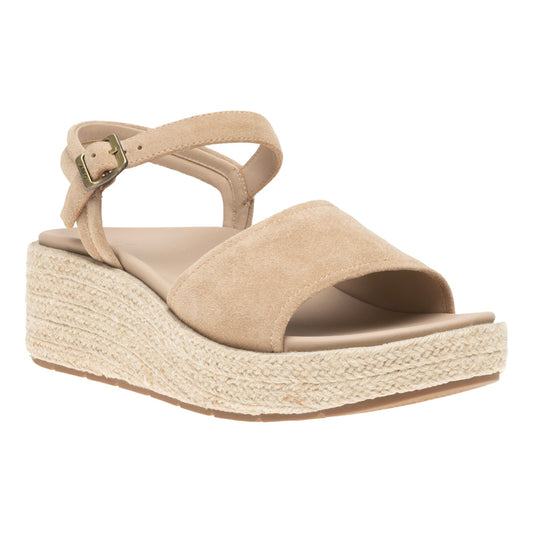 ABEO Footwear Solstice Buckle Sandal Metatarsal Cuban Sand Suede