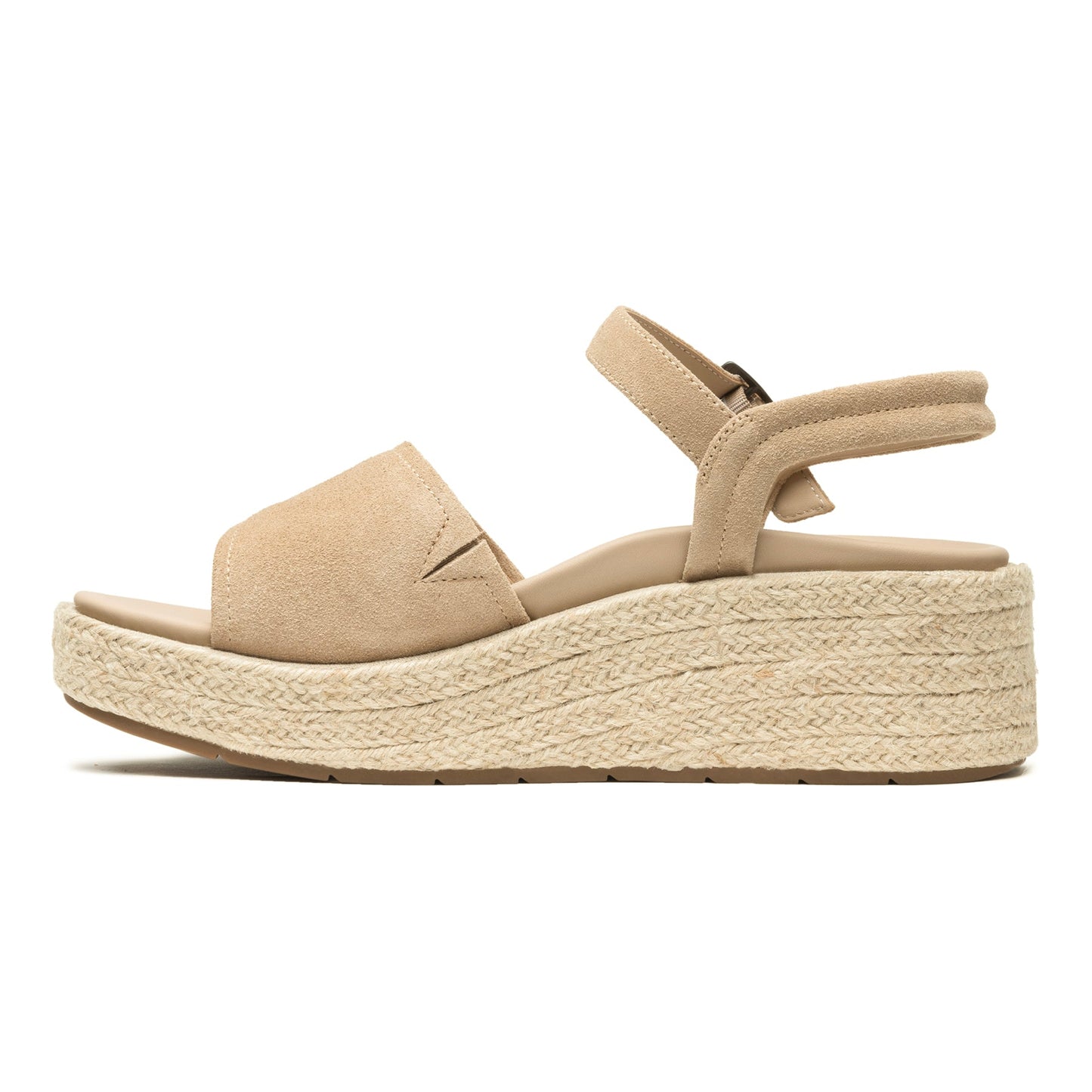 ABEO Footwear Solstice Buckle Sandal Metatarsal Cuban Sand Suede