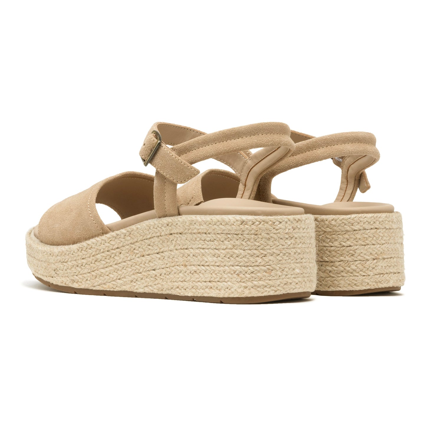ABEO Footwear Solstice Buckle Sandal Cuban Sand Suede
