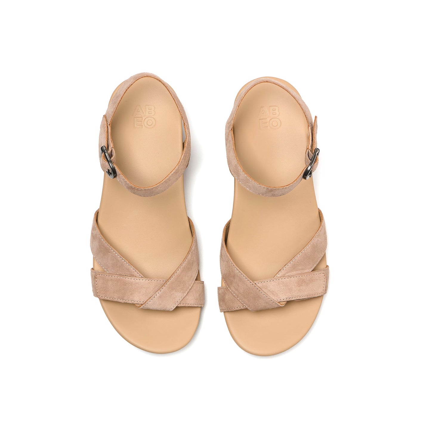 ABEO Footwear Riviera II Buckle Metatarsal Taupe