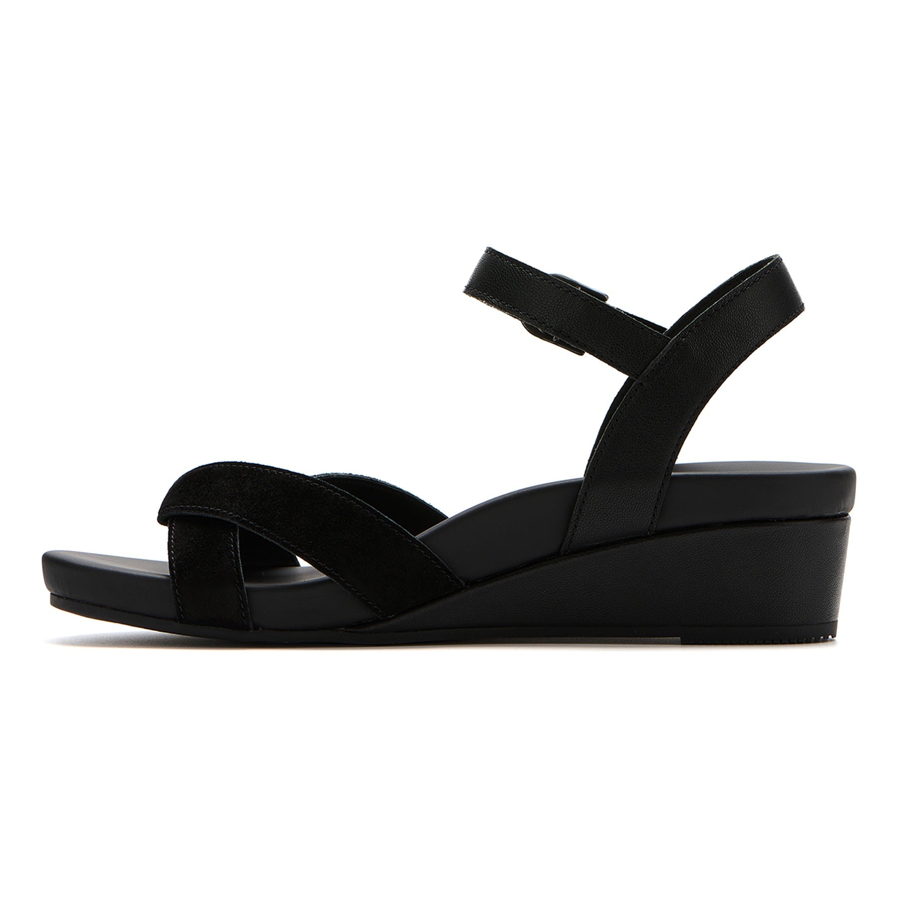 ABEO Footwear Riviera II Buckle Black