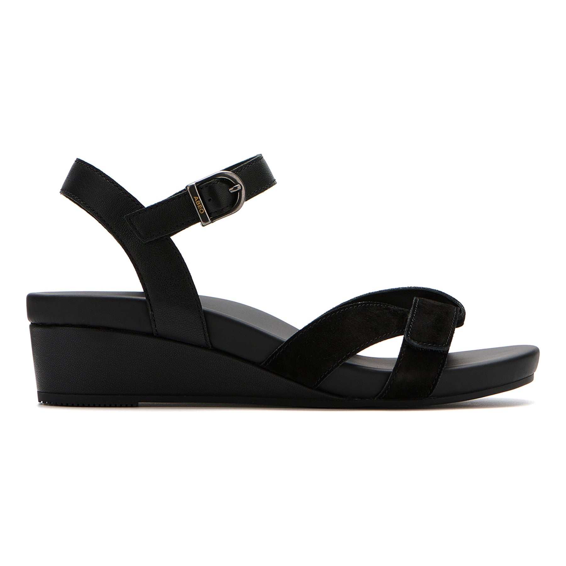 ABEO Footwear Riviera II Buckle Black