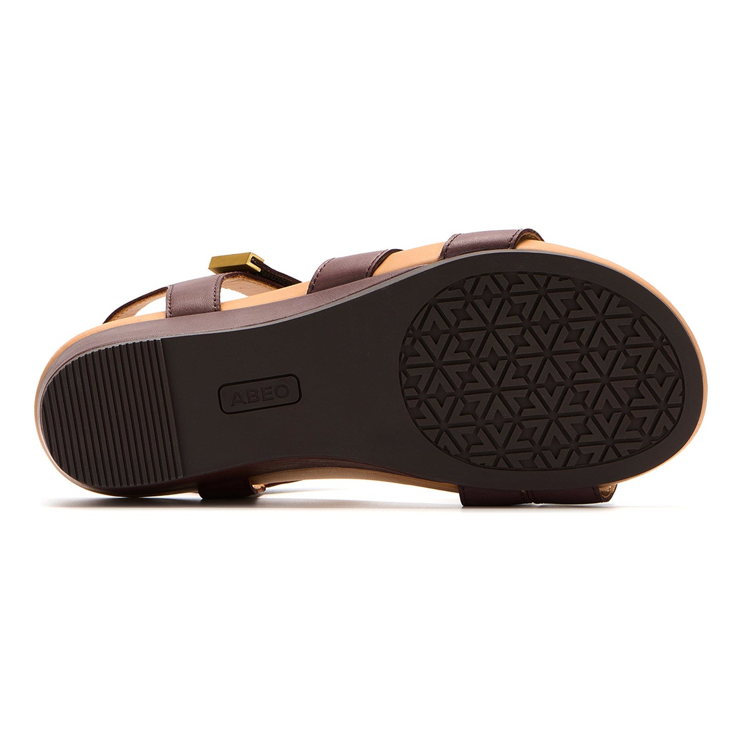 ABEO Footwear Riviera II Strap Metatarsal Brown