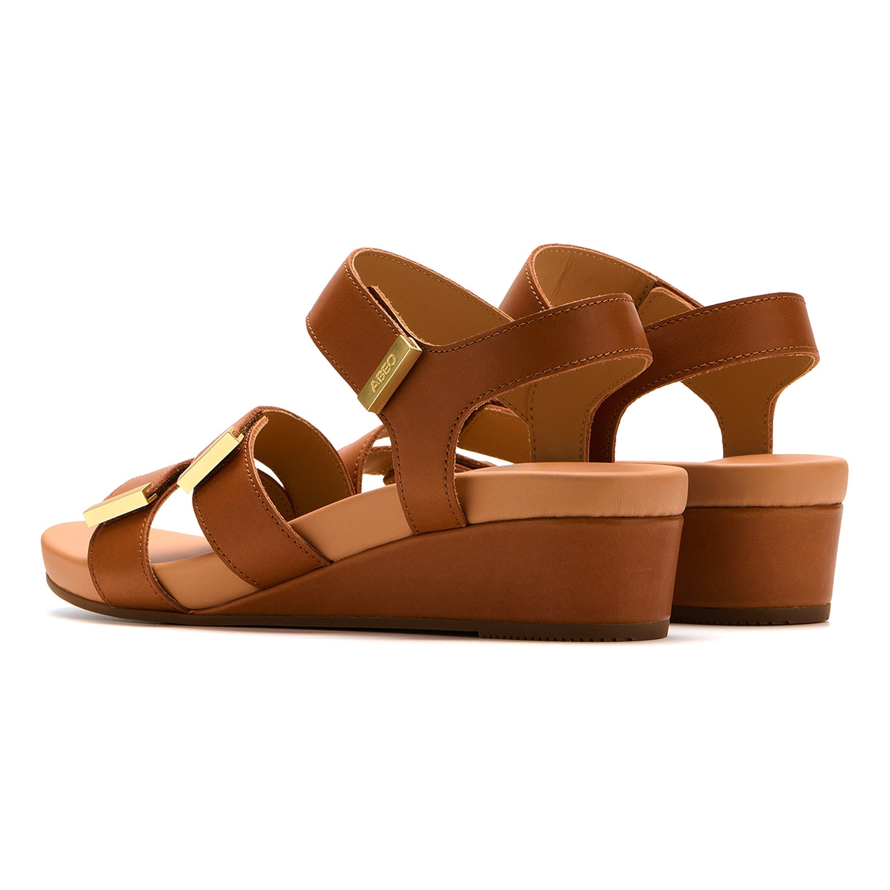 ABEO Footwear Riviera II Strap Metatarsal Tan