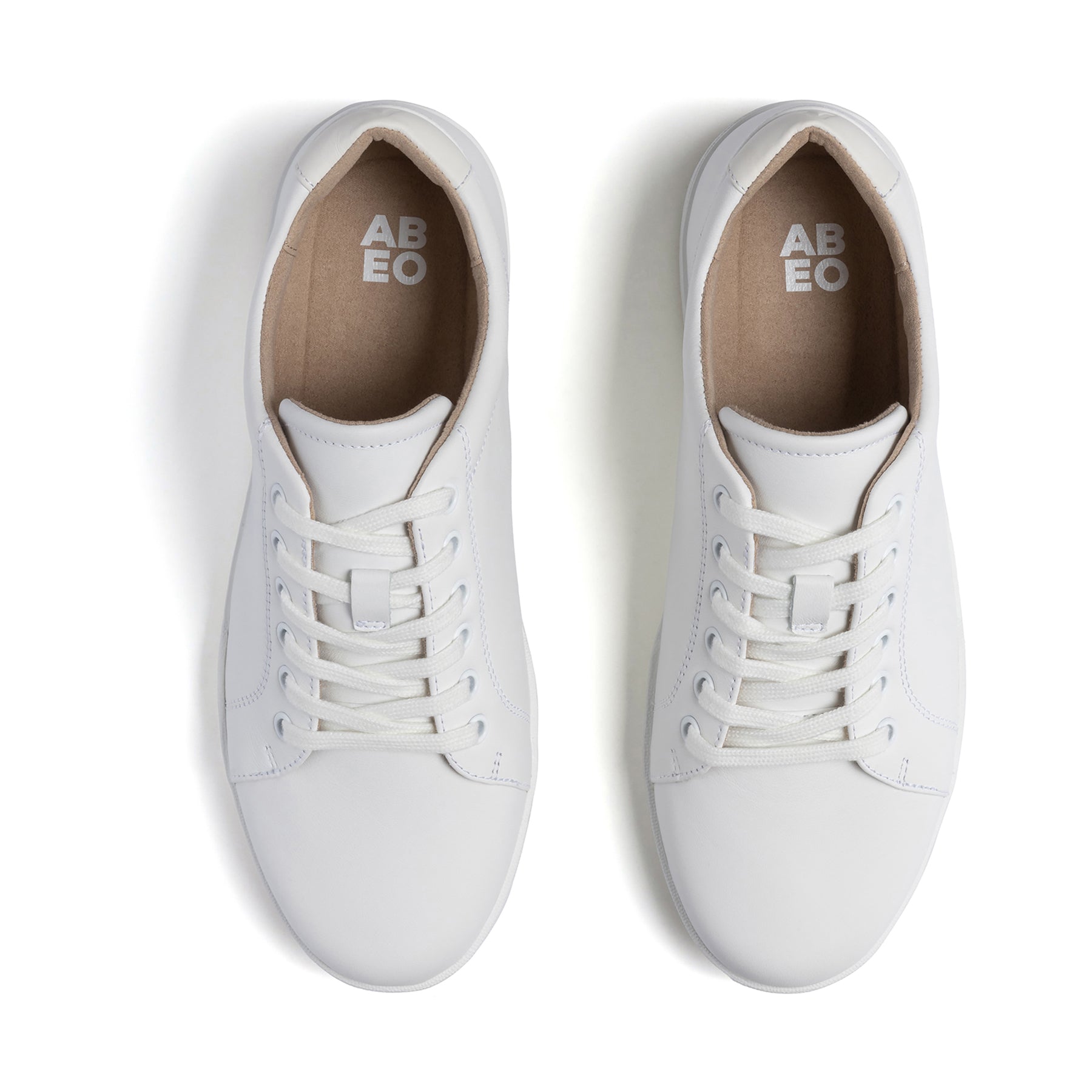 ABEO Footwear Encore Sneaker White Leather