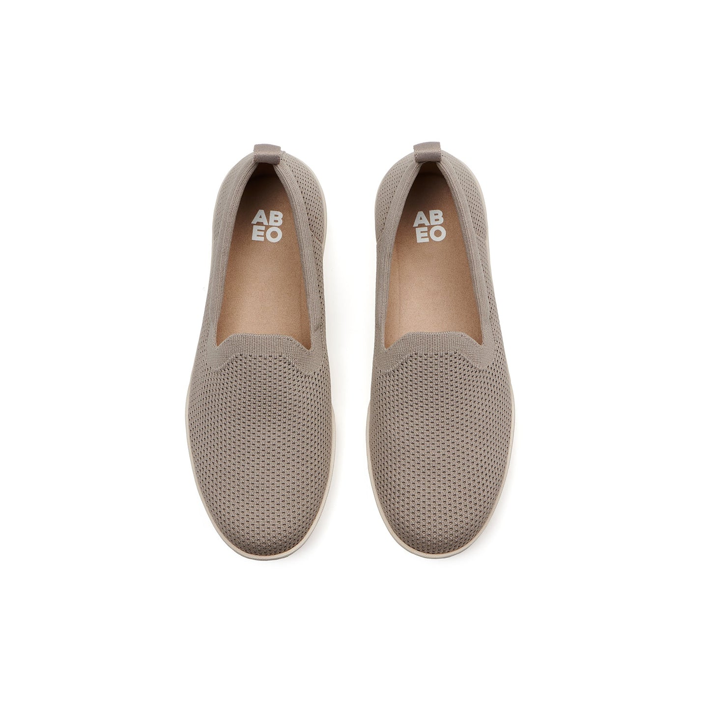 ABEO Footwear Encore Knit Slip On Taupe