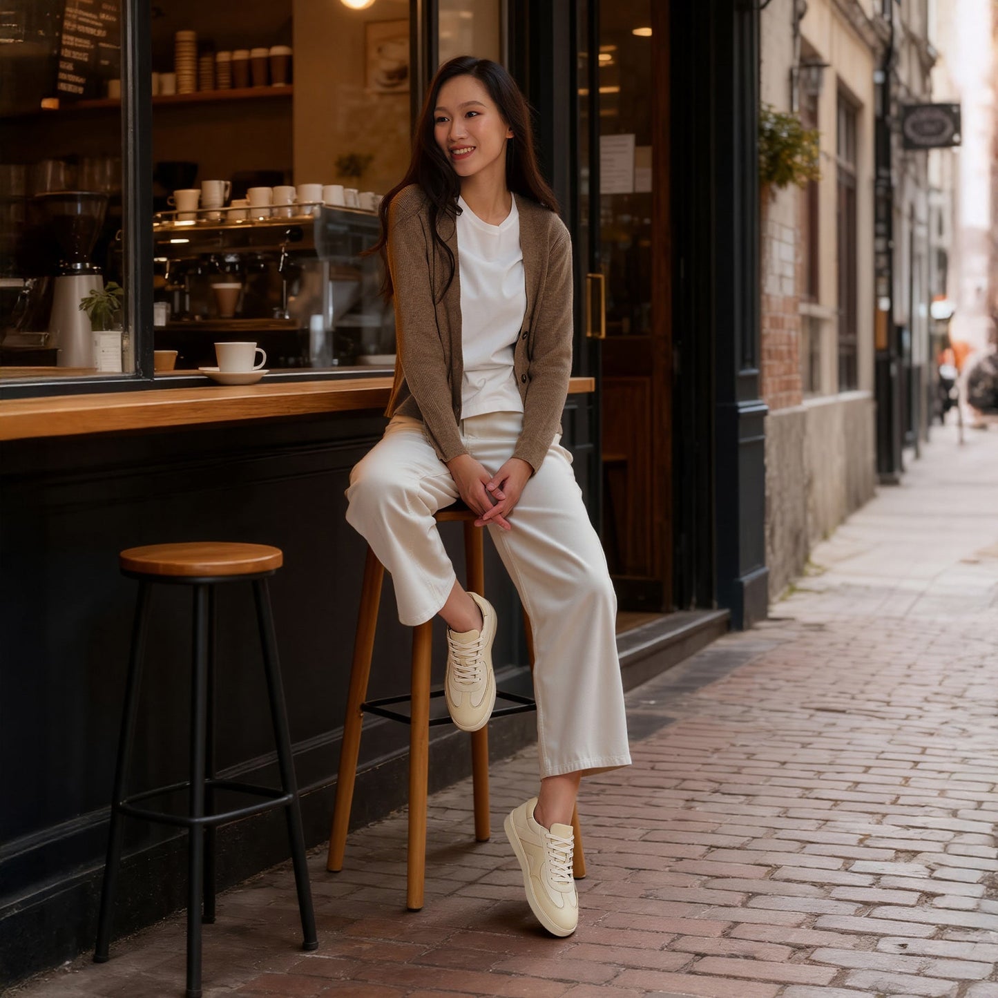 ABEO Footwear Encore Court Metatarsal Off White