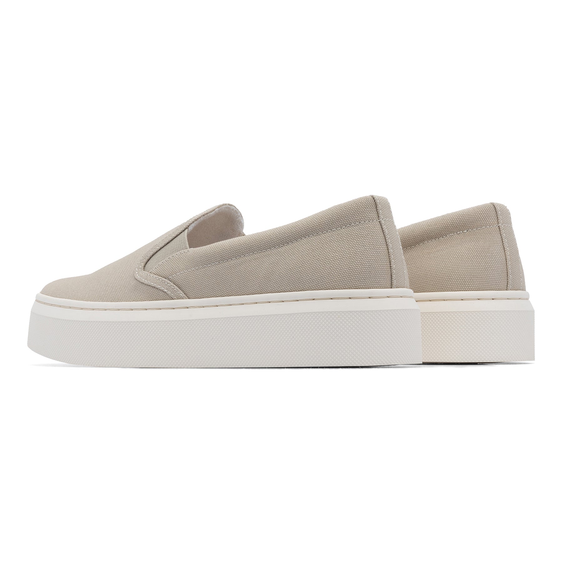 ABEO Footwear Jumpstreet Slip On Metatarsal Beige Canvas