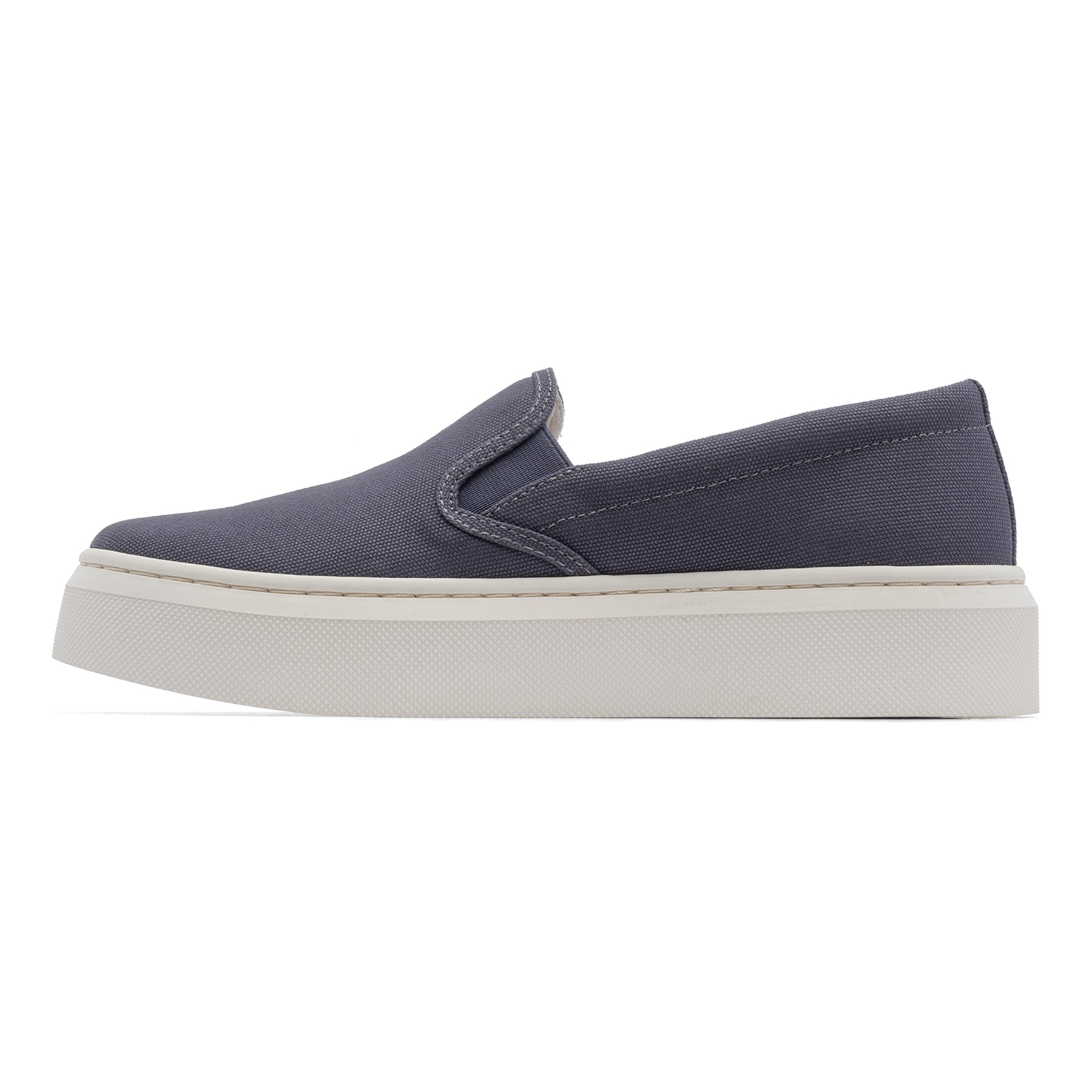 ABEO Footwear Jumpstreet Slip On Navy Canvas