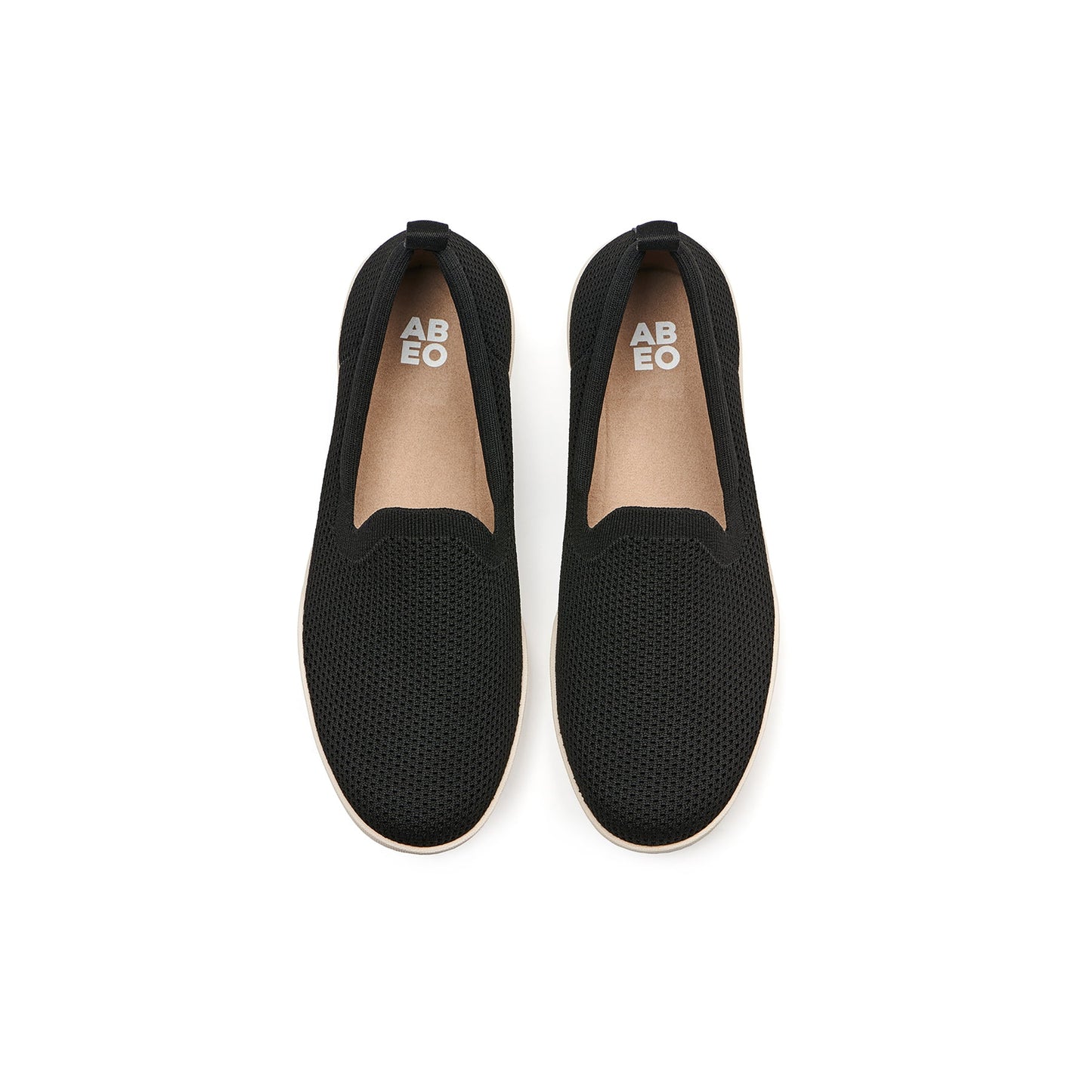 ABEO Footwear Encore Knit Slip On Black