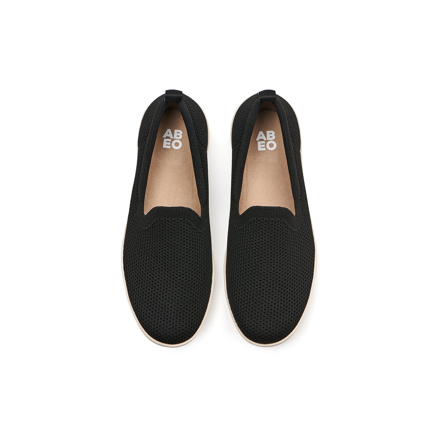 ABEO Footwear Encore Knit Slip On Black