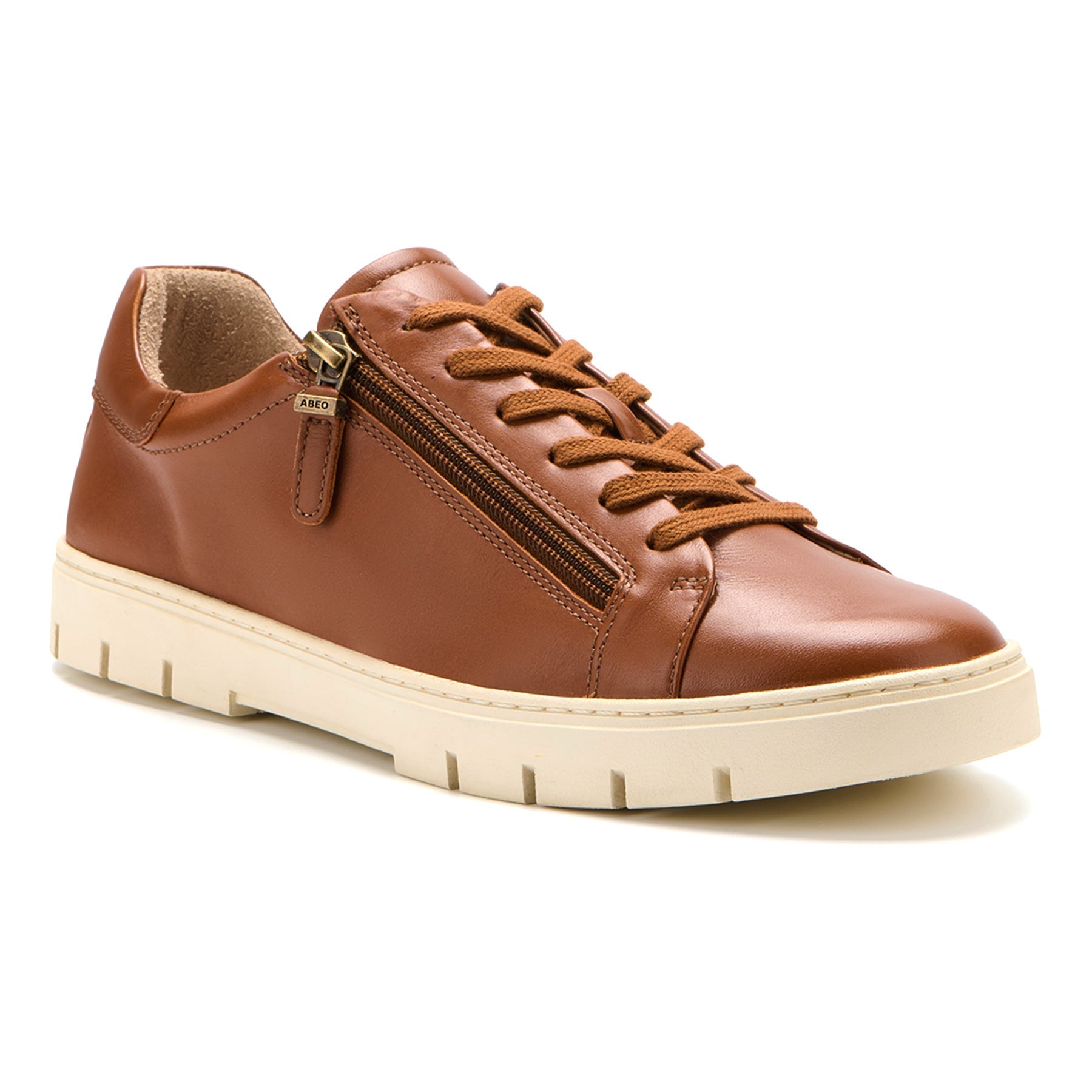 ABEO Footwear Roam Lace Caramel Leather