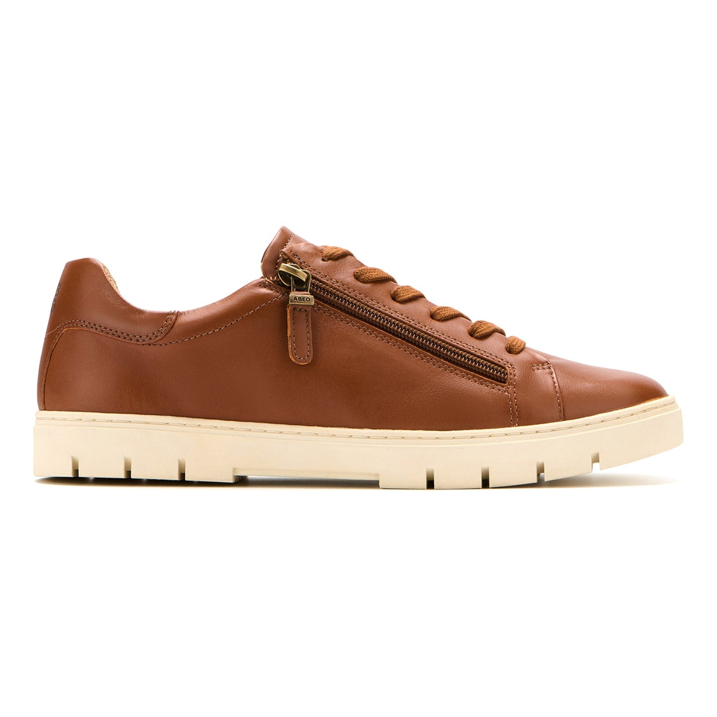 ABEO Footwear Roam Lace Caramel Leather