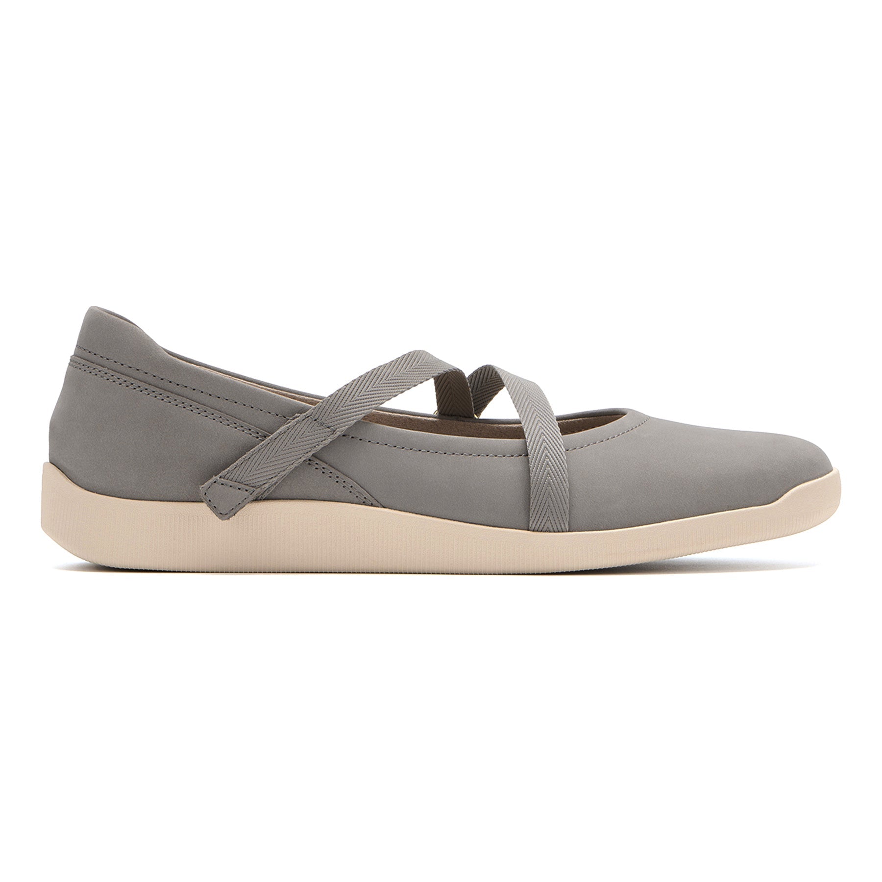 ABEO Footwear Vela Mary Jane Grey
