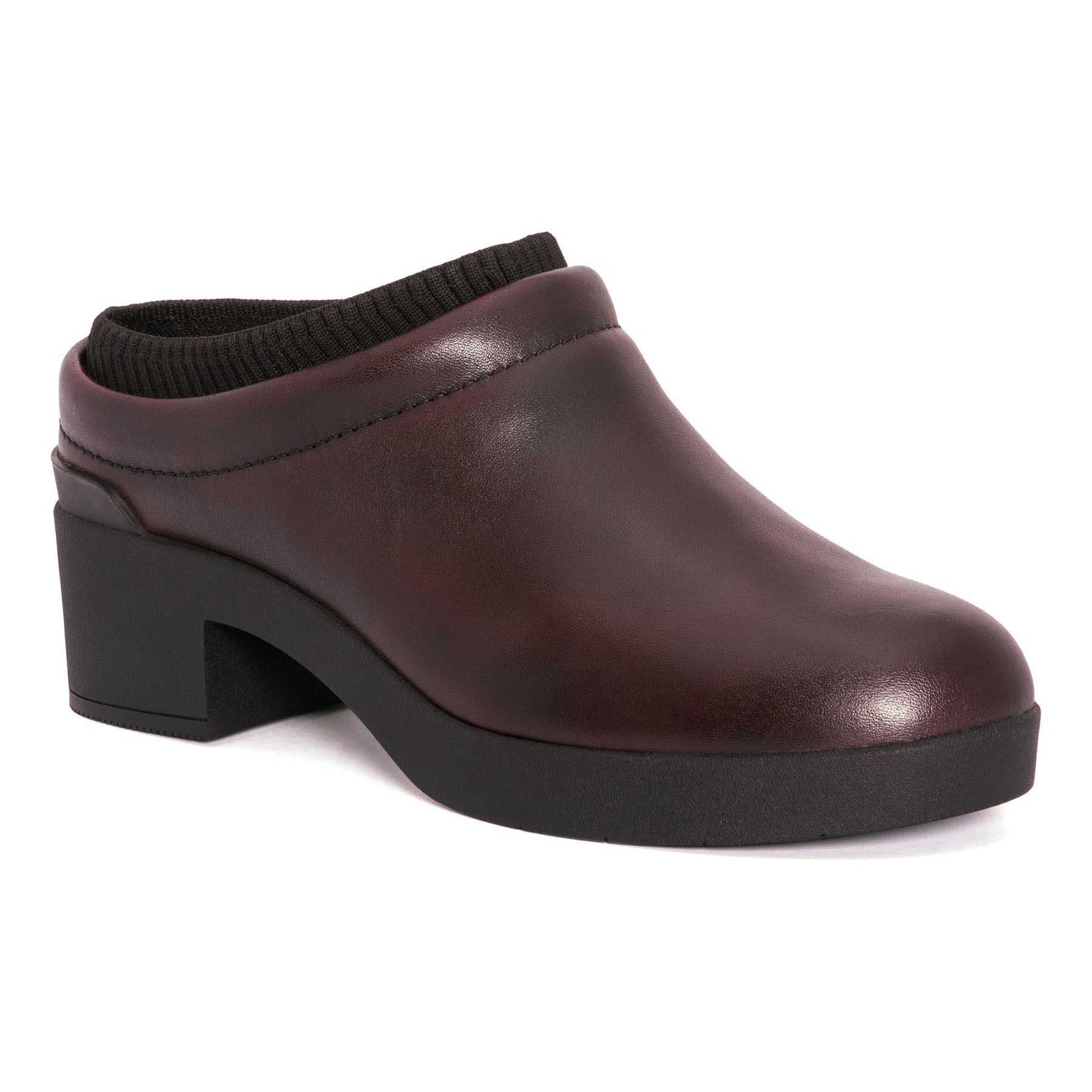 ABEO Footwear Capital Clog Metatarsal Burgundy