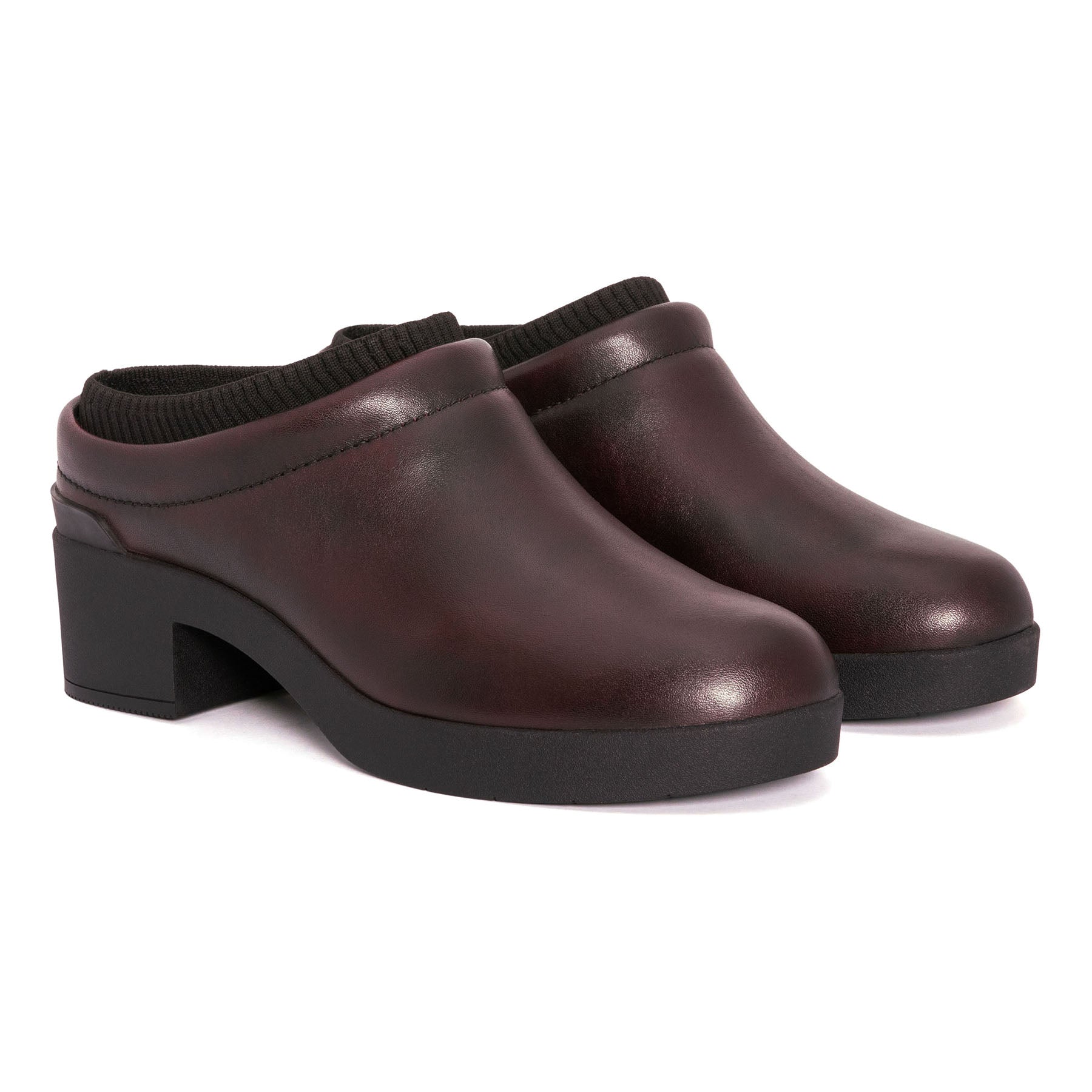 ABEO Footwear Capital Clog Metatarsal Burgundy