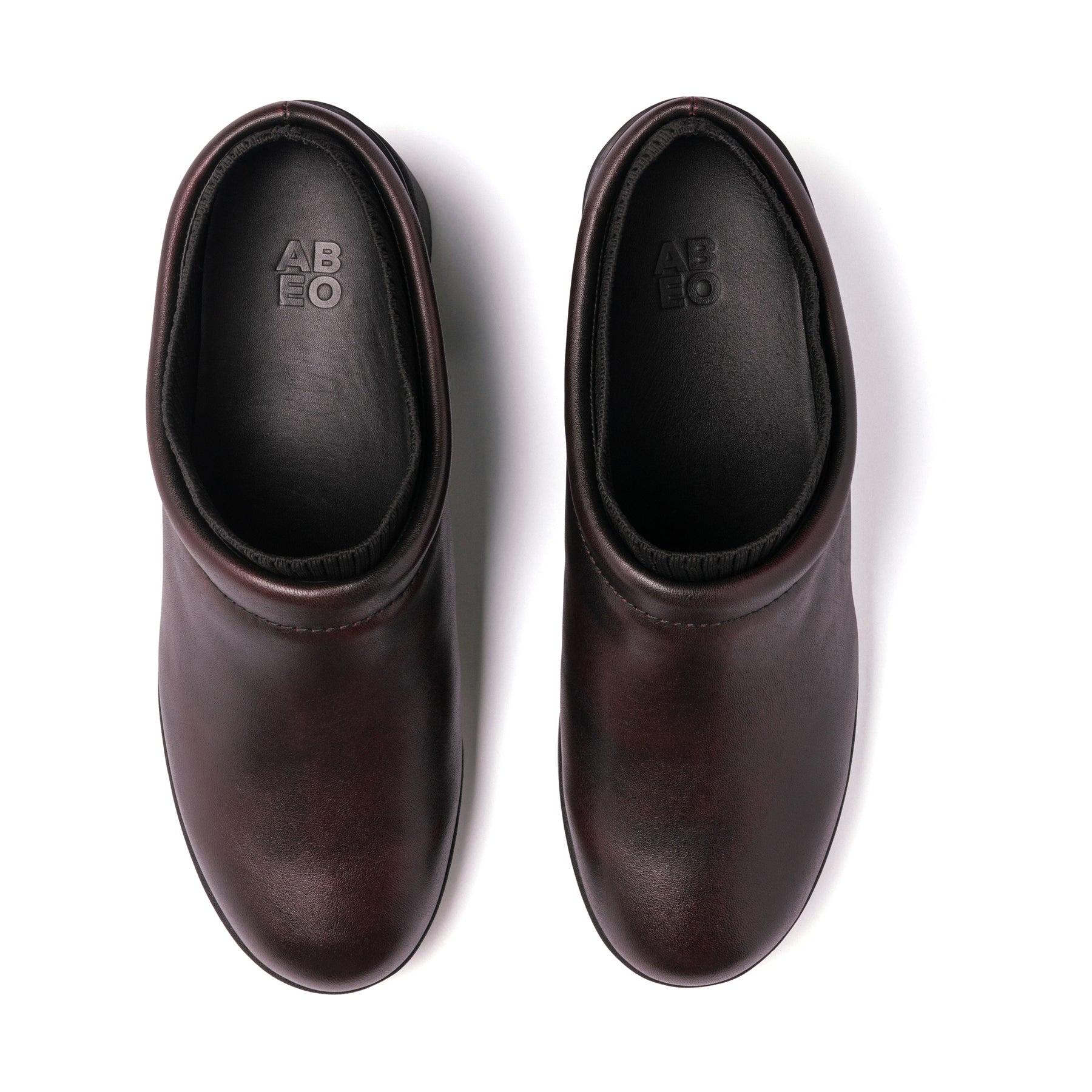 ABEO Footwear Capital Clog Burgundy