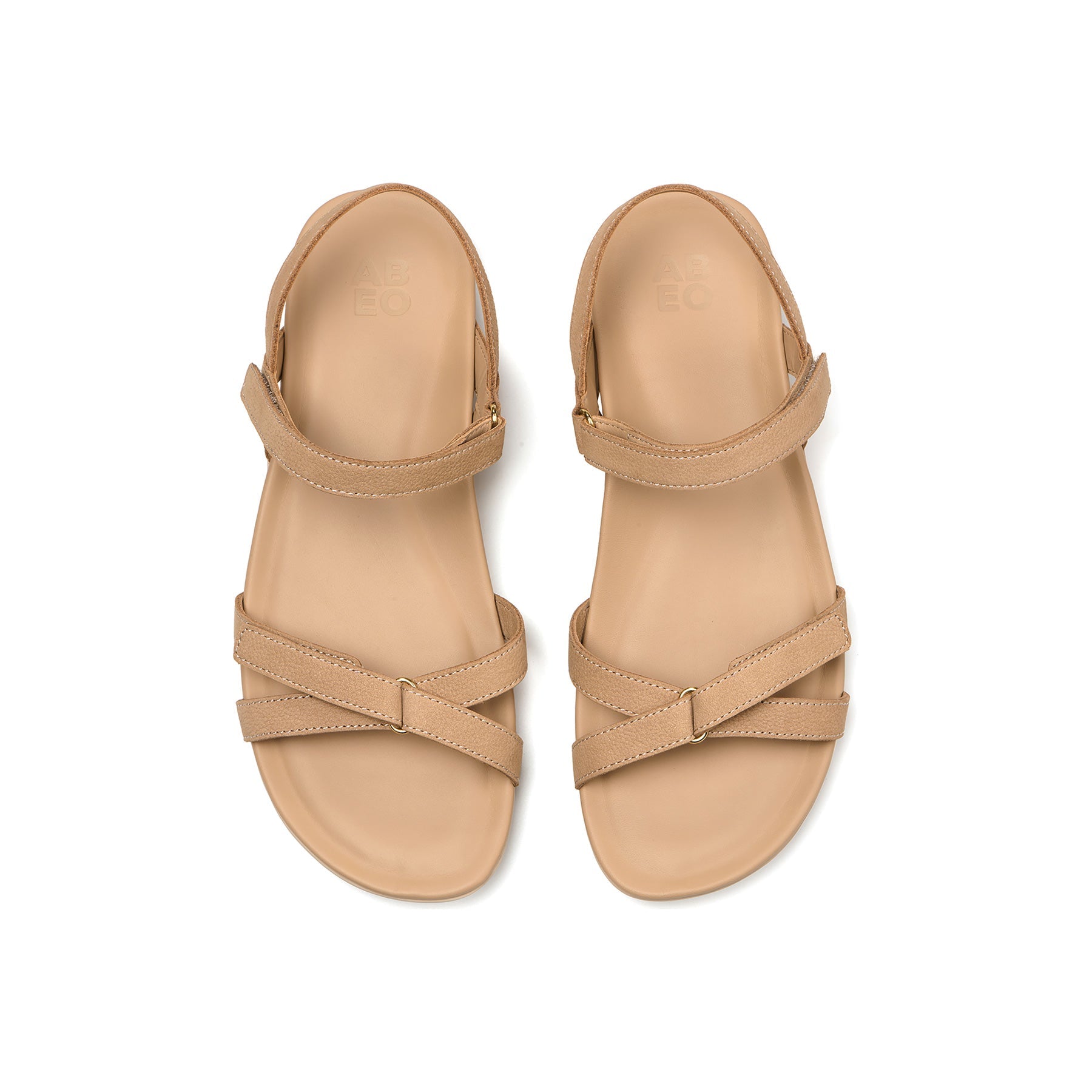 ABEO Footwear Oasis Cross Metatarsal Cuban Sand
