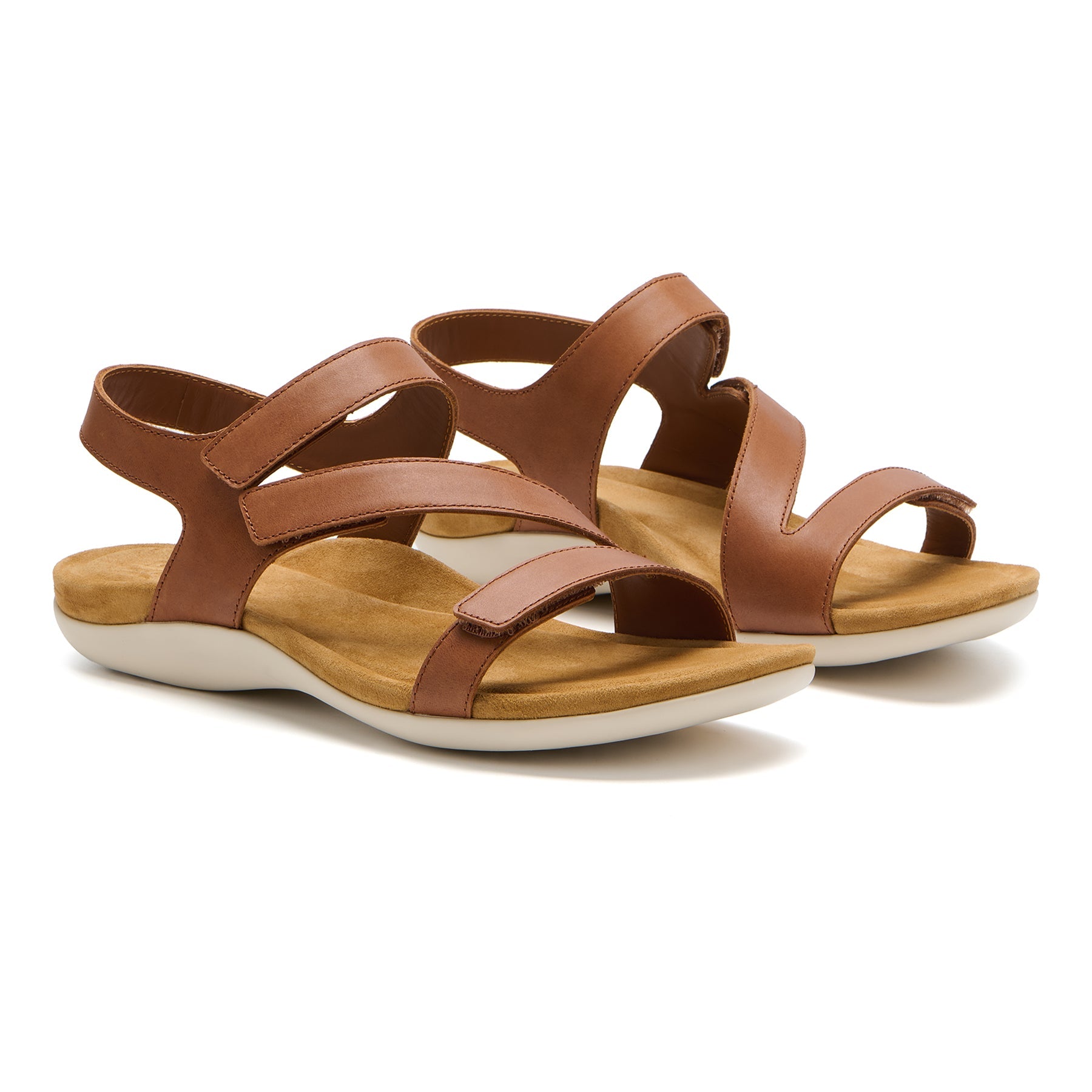 ABEO Footwear Oasis Sandal Caramel