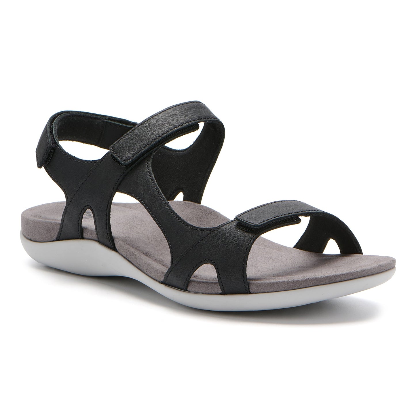 ABEO Footwear Oasis Sport Sandal Metatarsal Black