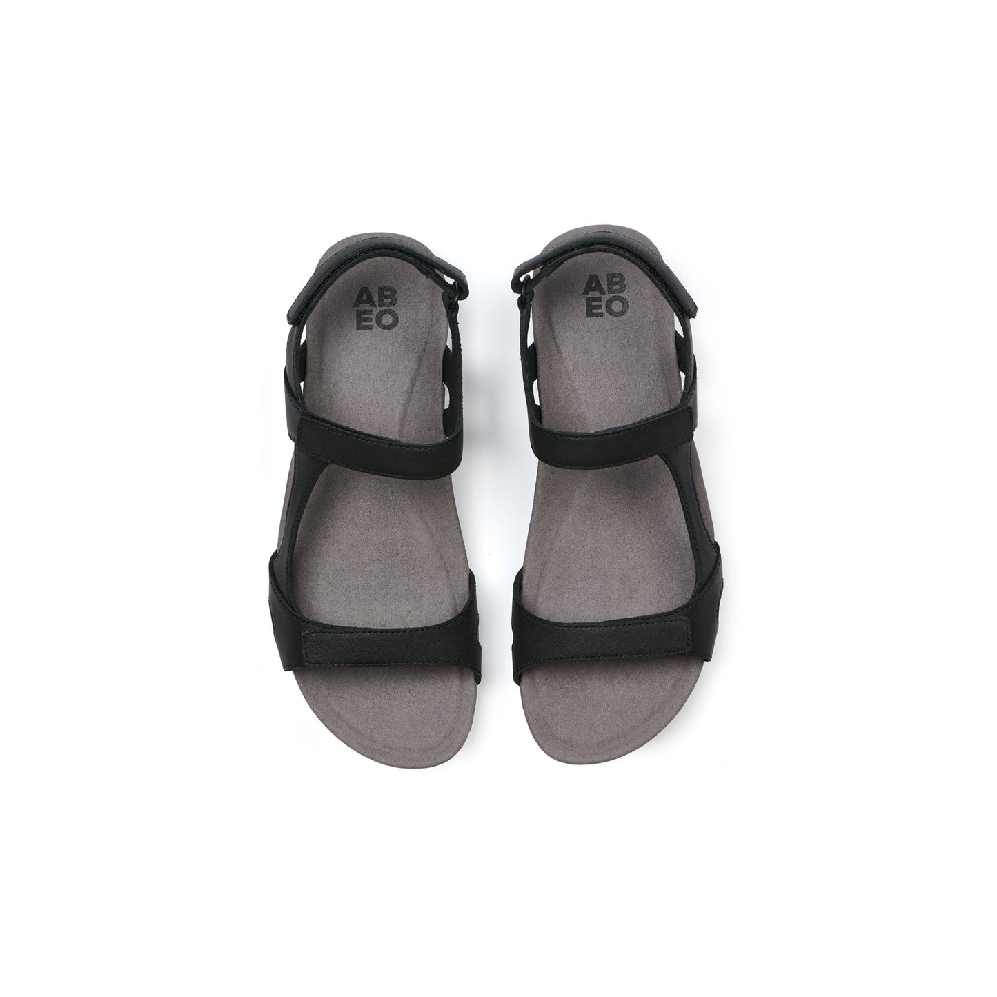 ABEO Footwear Oasis Sport Sandal Metatarsal Black