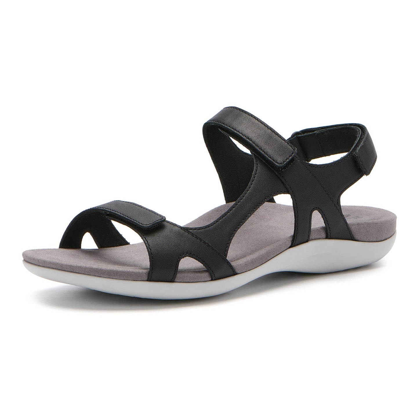 ABEO Footwear Oasis Sport Sandal Metatarsal Black