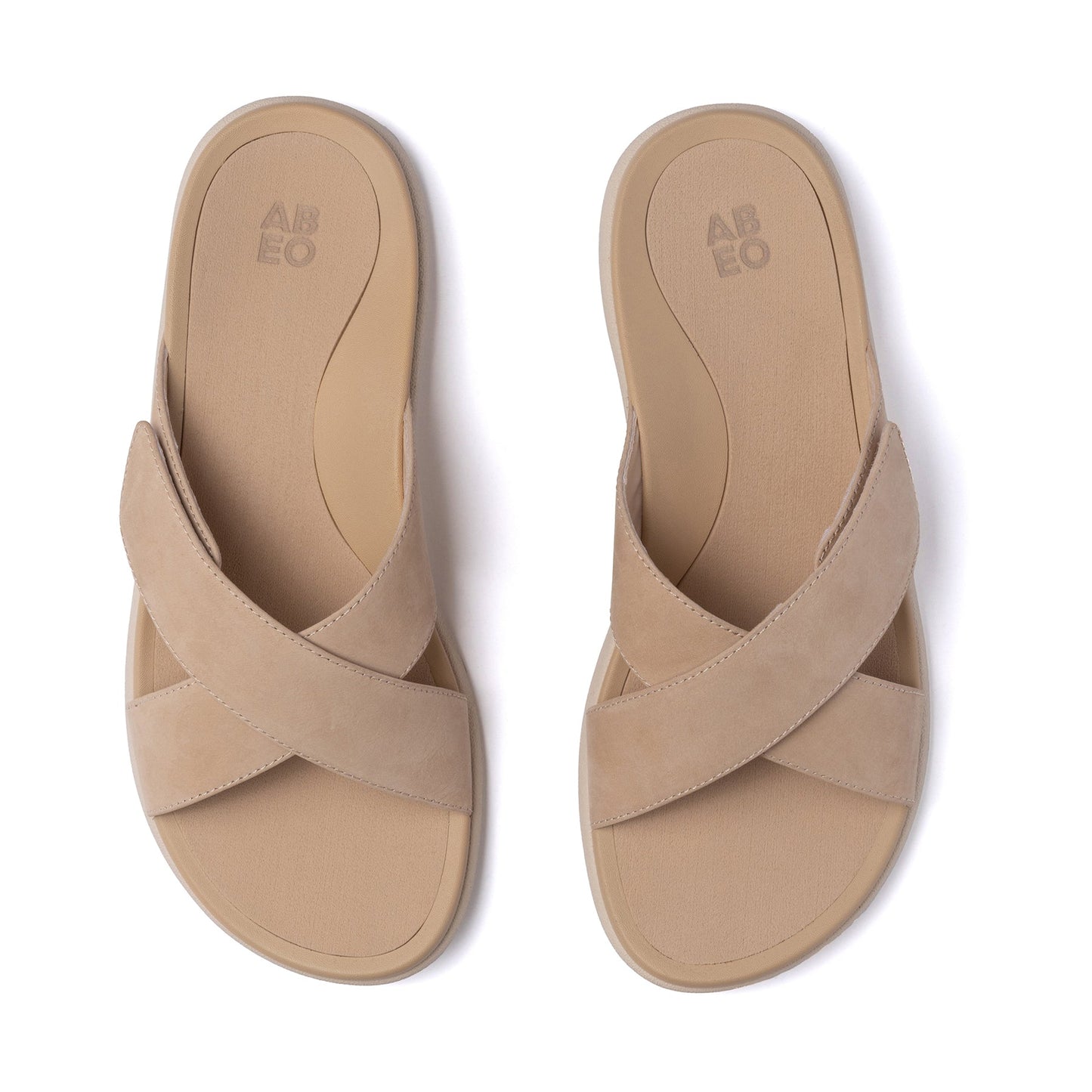ABEO Footwear Laguna Slide Metatarsal Cuban Sand Leather