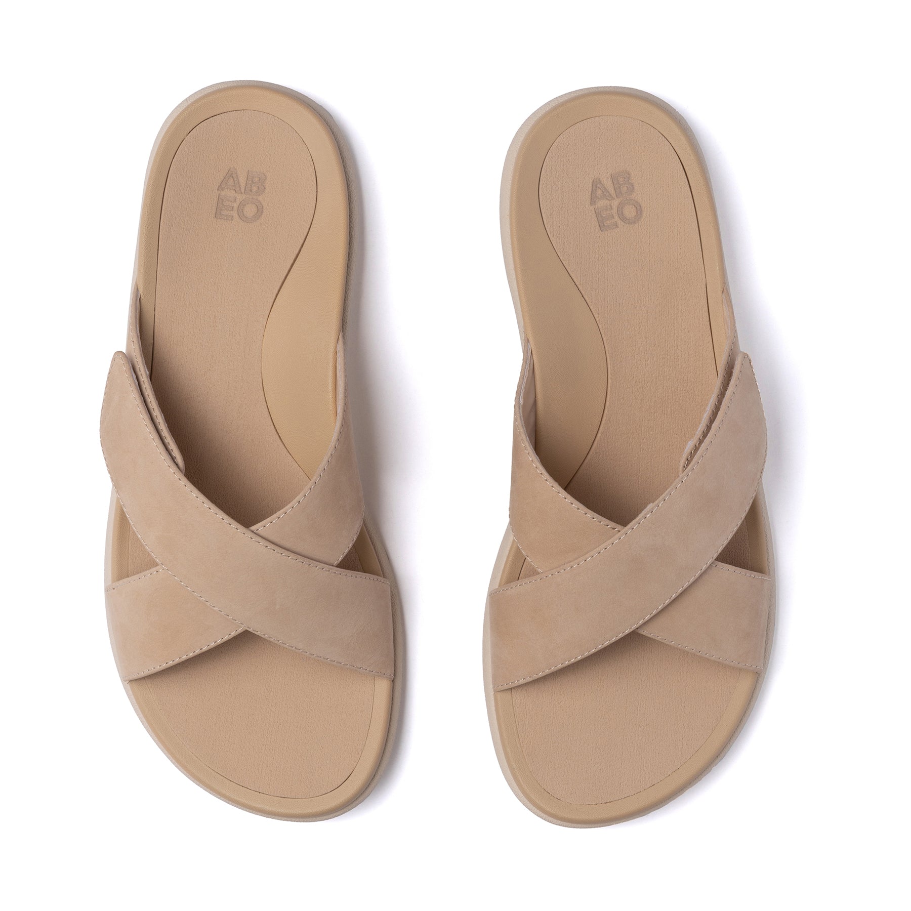ABEO Footwear Laguna Slide Metatarsal Cuban Sand Leather
